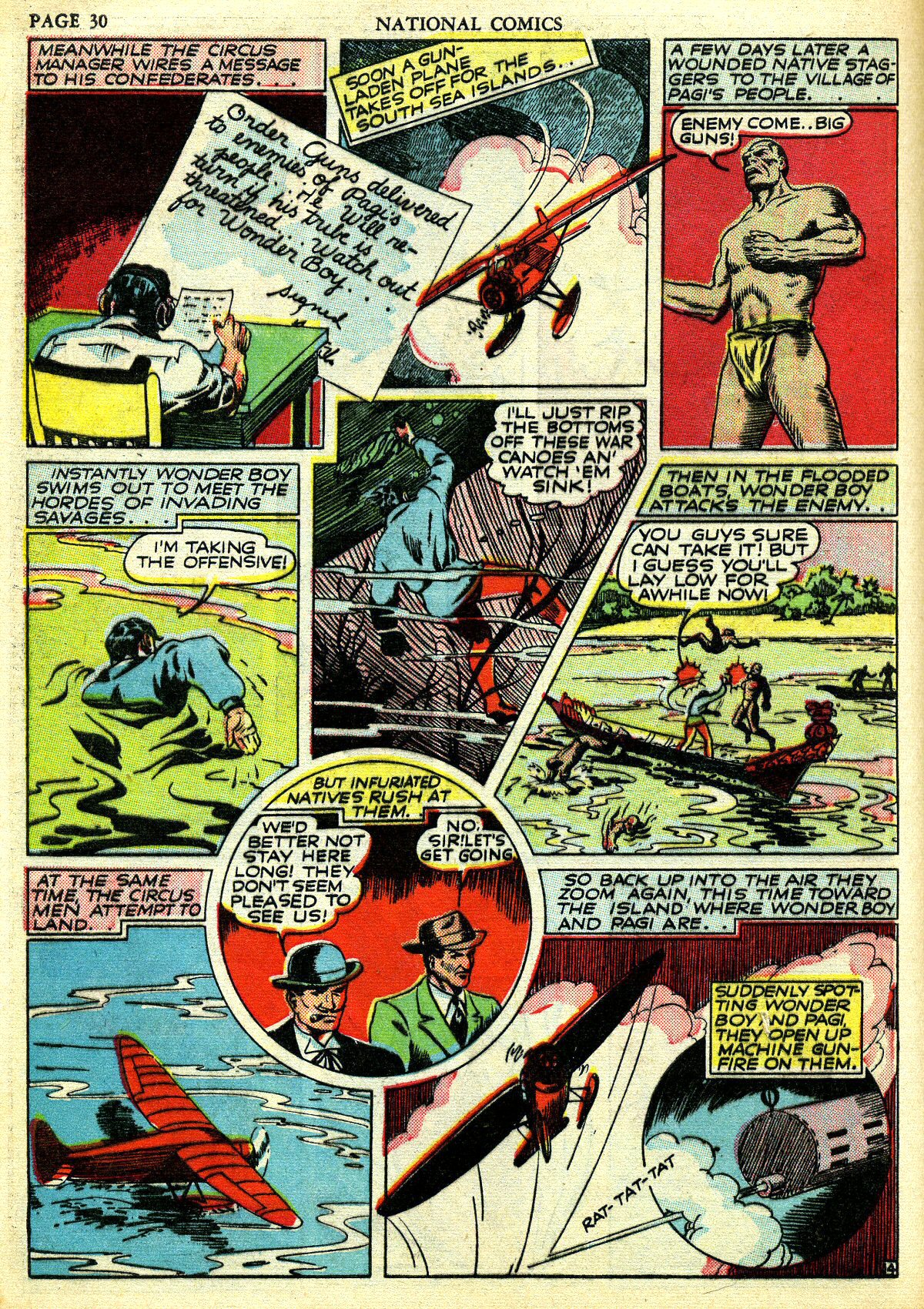 Read online National Comics comic -  Issue #16 - 32