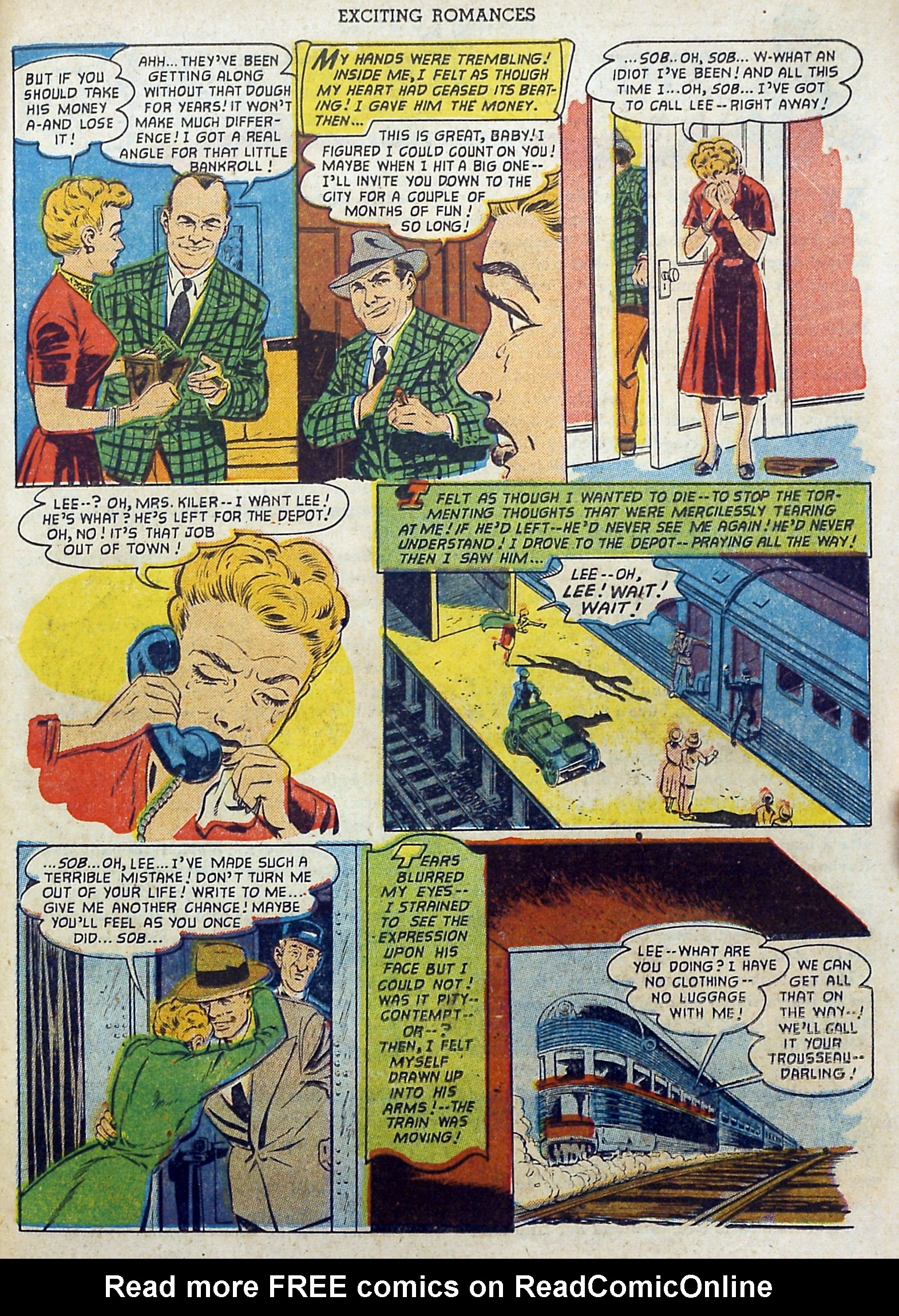 Read online Exciting Romances comic -  Issue #9 - 23