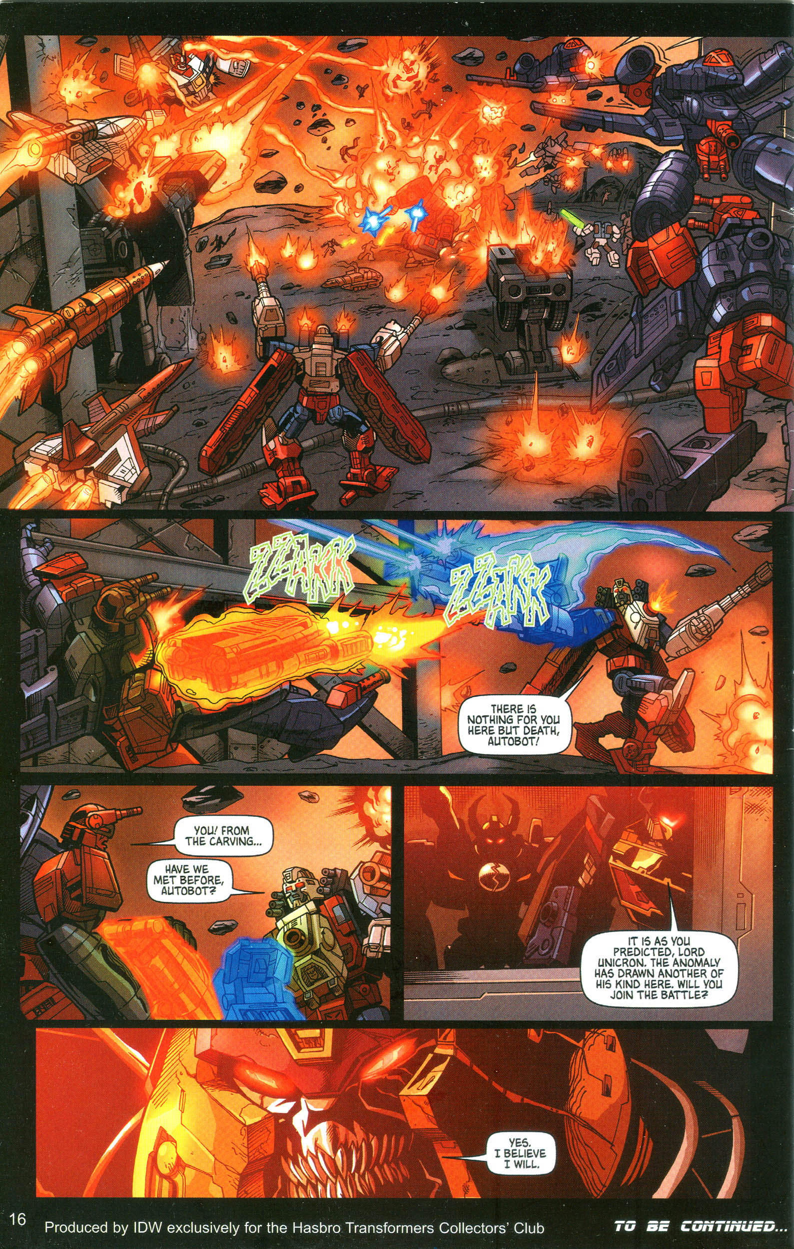 Read online Transformers: Collectors' Club comic -  Issue #10 - 16
