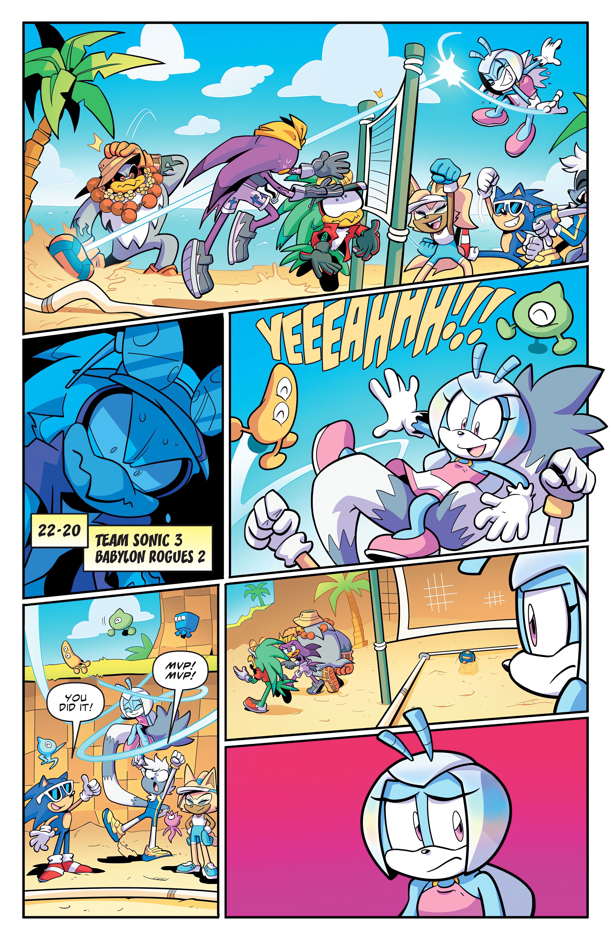 Read online IDW Endless Summer Sonic the Hedgehog comic -  Issue # Full - 22