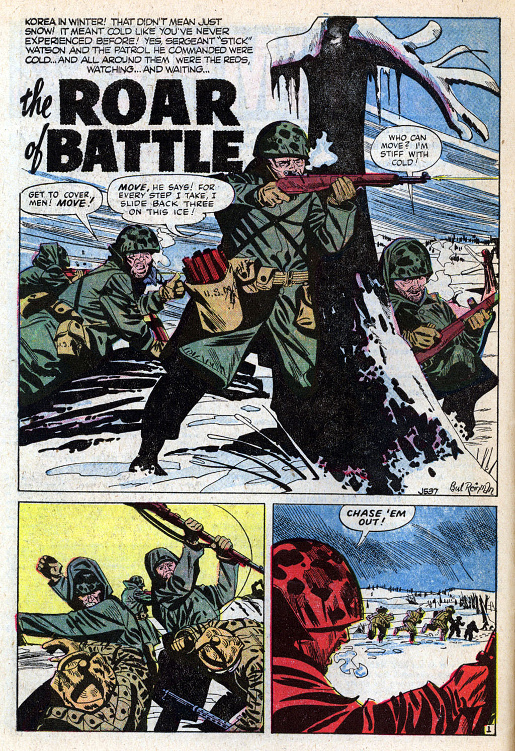 Read online Marines in Action comic -  Issue #8 - 10