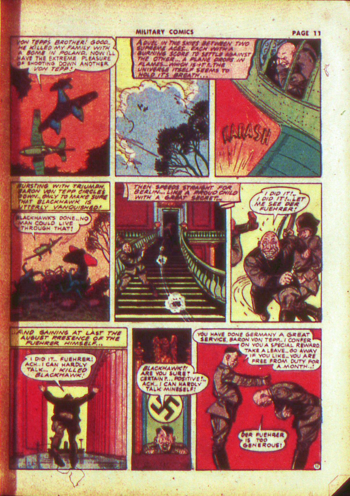 Read online Military Comics comic -  Issue #13 - 13