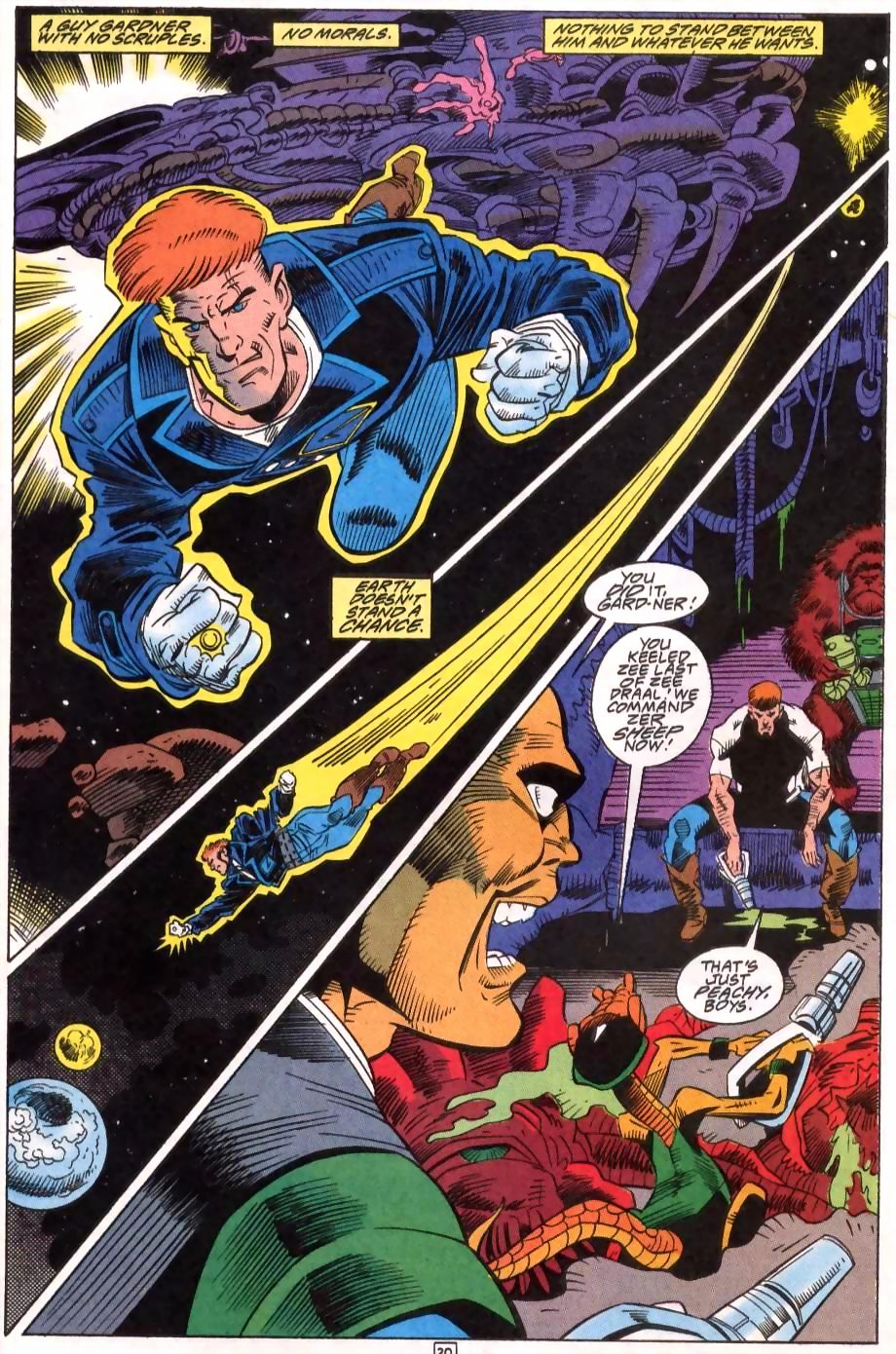 Read online Guy Gardner comic -  Issue #14 - 18