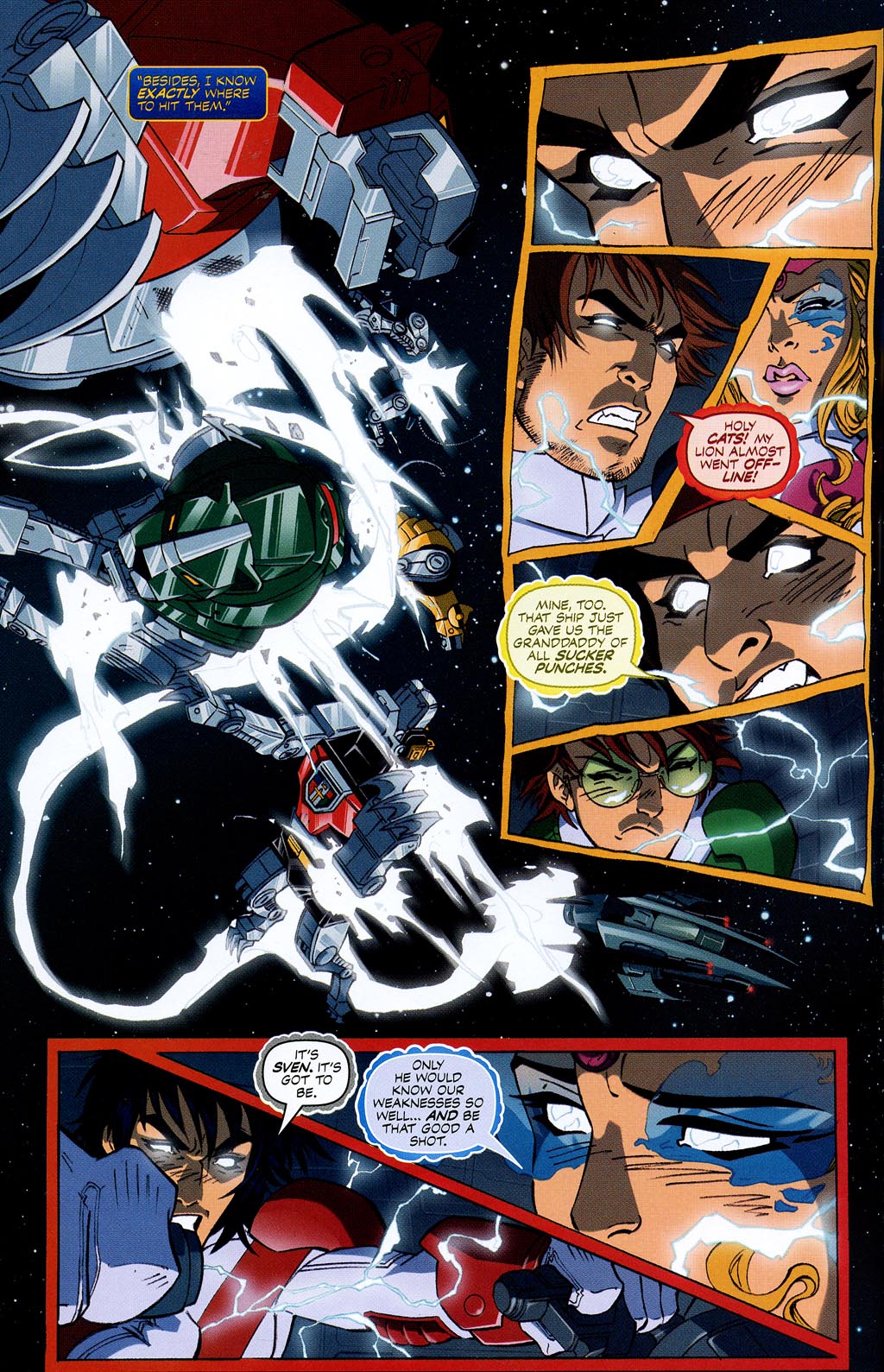 Read online Voltron: Defender of the Universe comic -  Issue #9 - 6