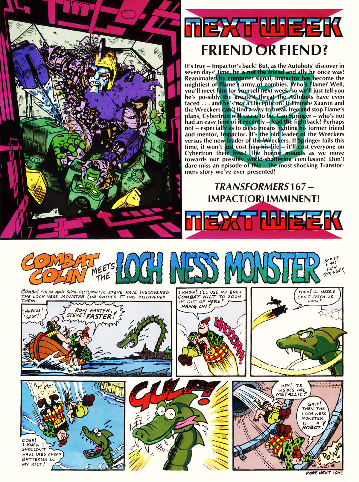 Read online The Transformers (UK) comic -  Issue #166 - 16