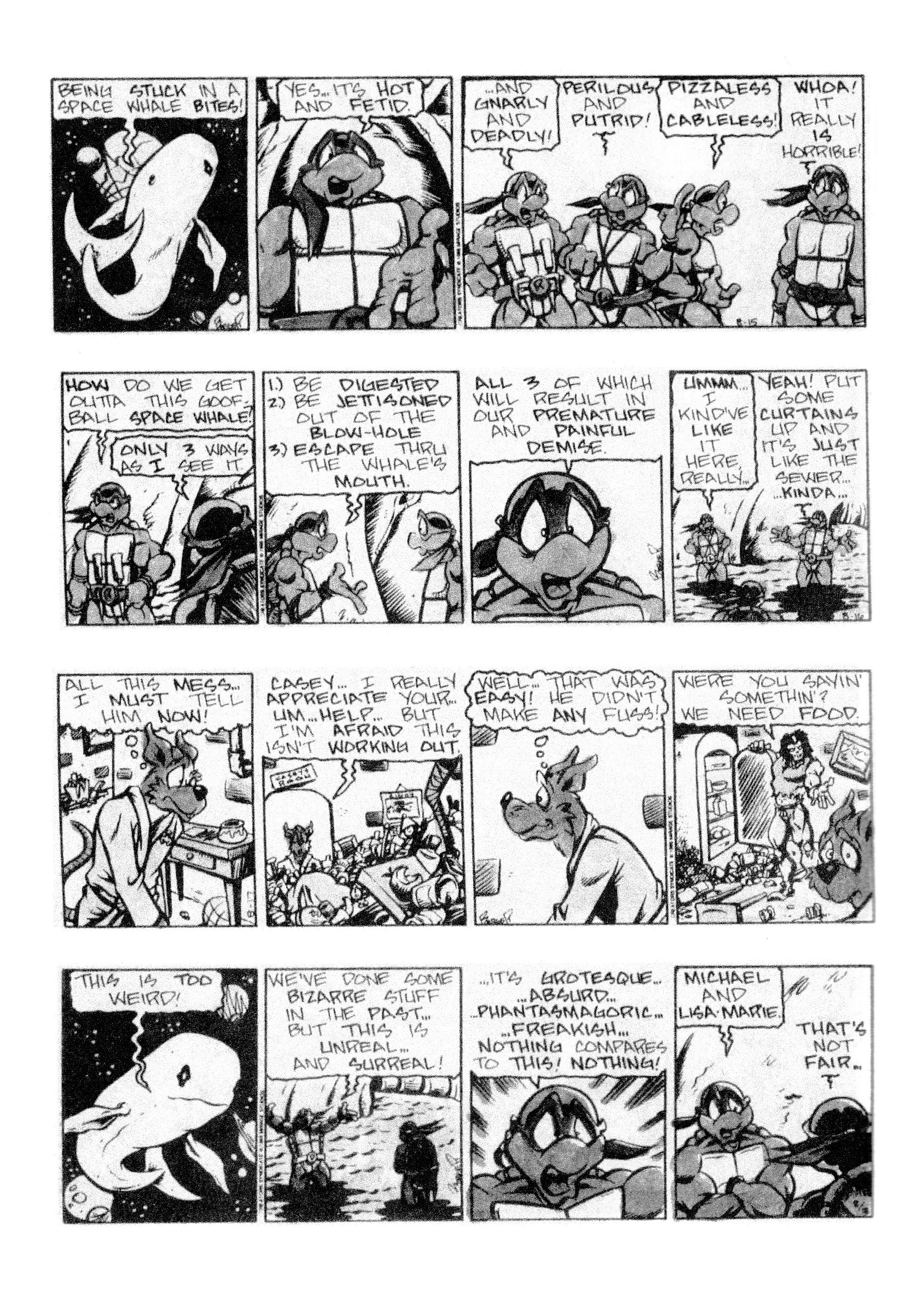 Read online Teenage Mutant Ninja Turtles: Complete Newspaper Daily Comic Strip Collection comic -  Issue # TPB 3 (Part 2) - 11