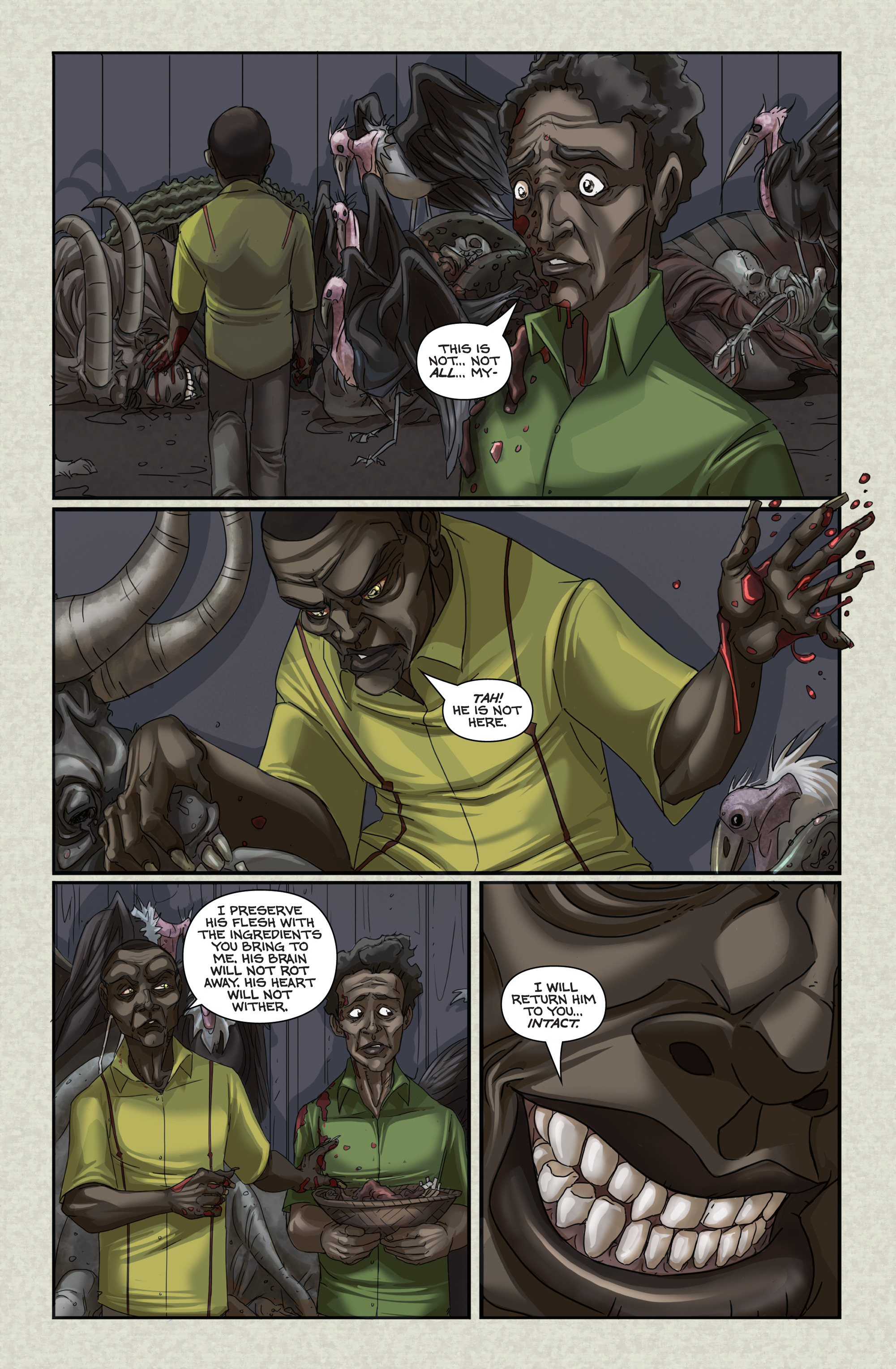 Read online Flesh of White comic -  Issue #2 - 19
