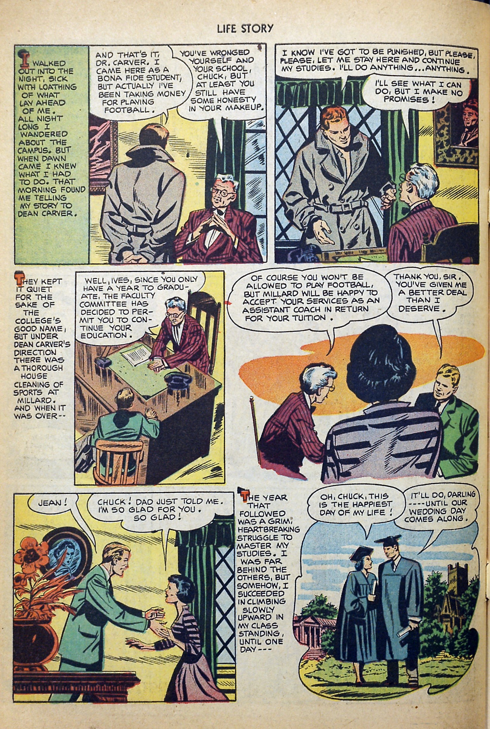 Read online Life Story comic -  Issue #39 - 34