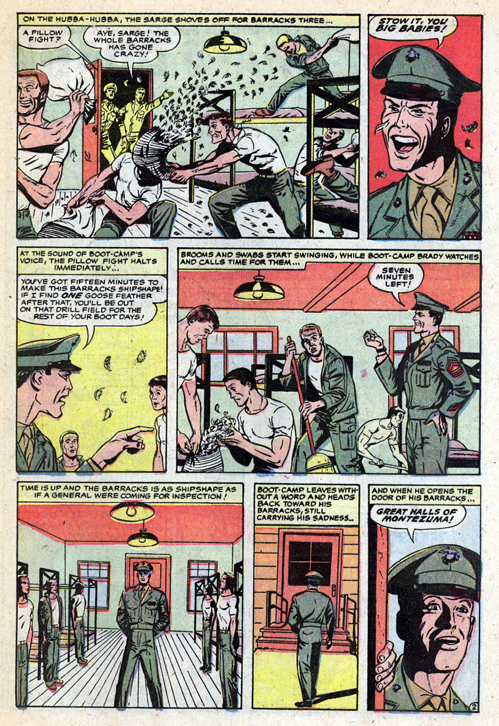 Read online Marines in Action comic -  Issue #8 - 17