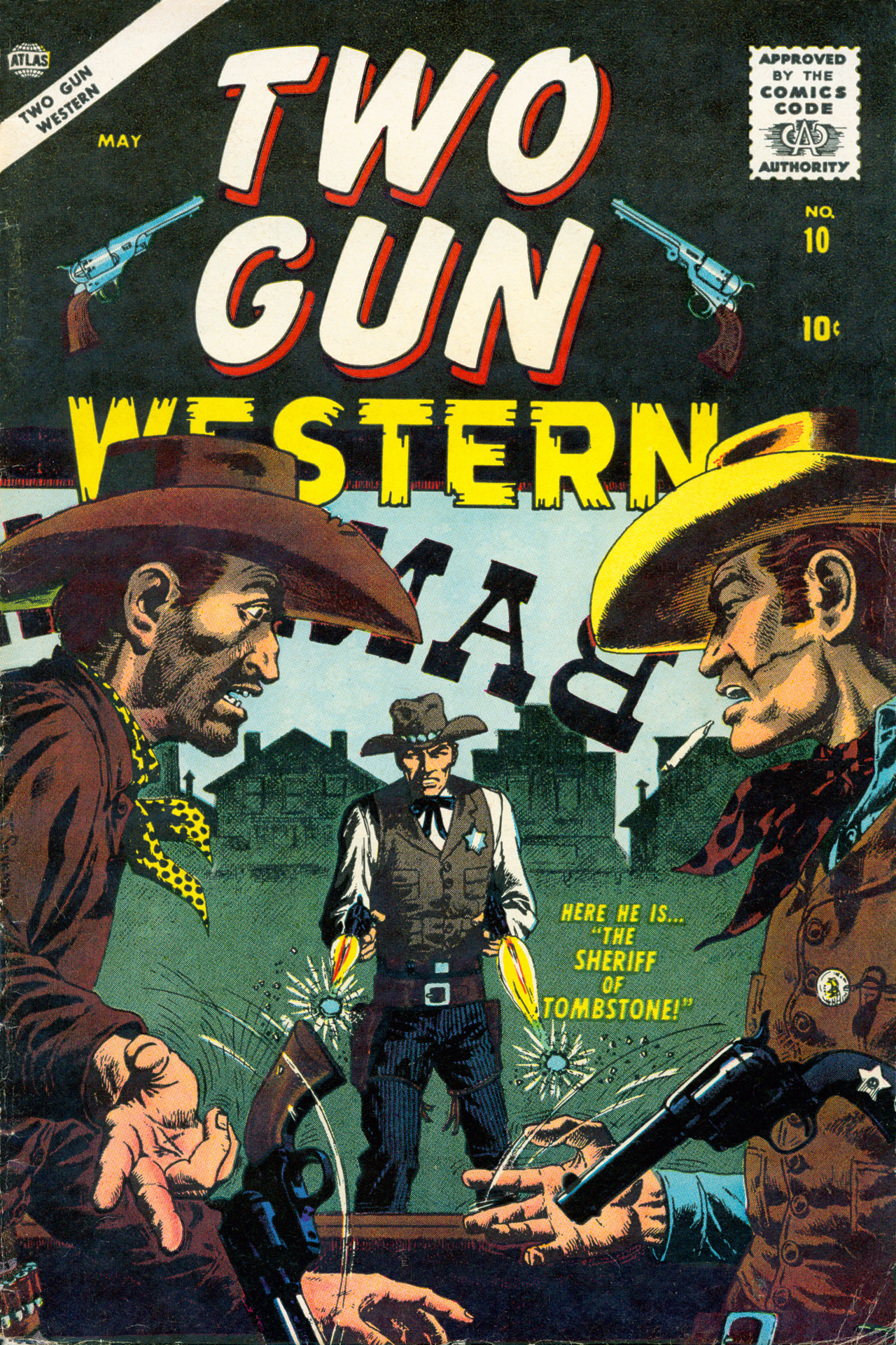 Read online Two Gun Western comic -  Issue #10 - 1