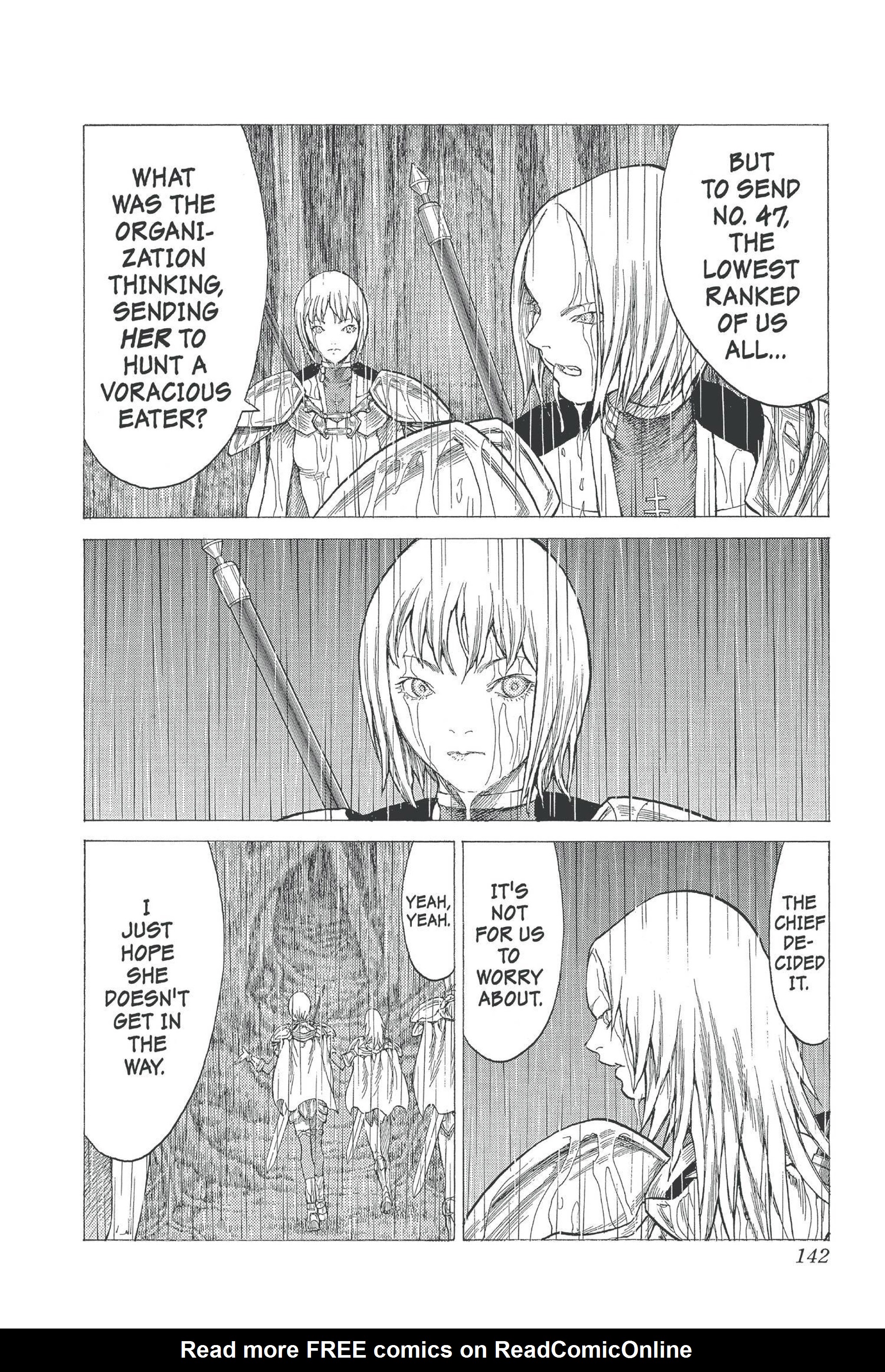 Read online Claymore comic -  Issue #5 - 127