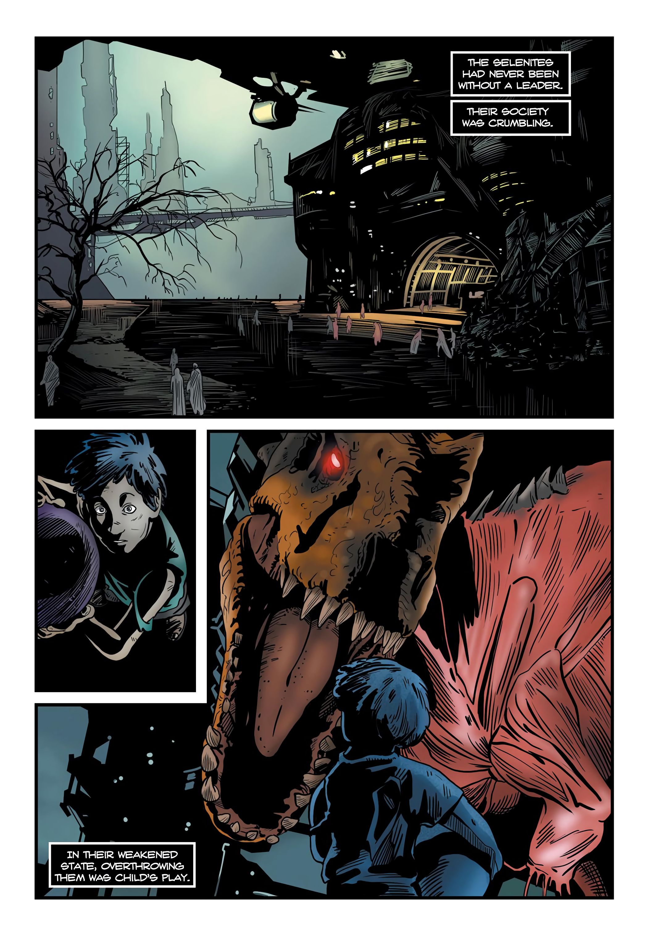 Read online Dinosaur Warrior comic -  Issue # TPB - 110