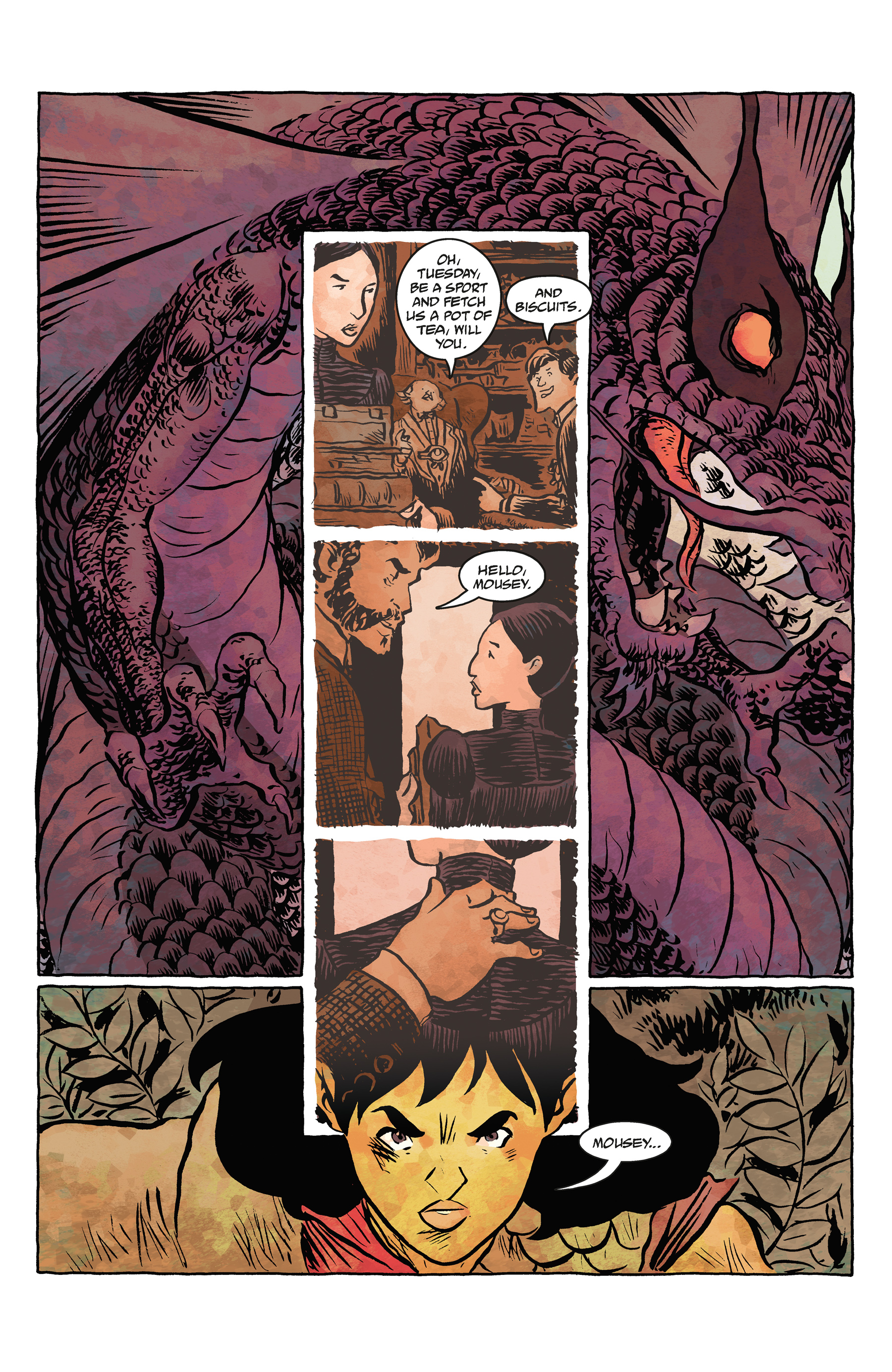 Read online Miss Truesdale and the Fall of Hyperborea comic -  Issue #4 - 6