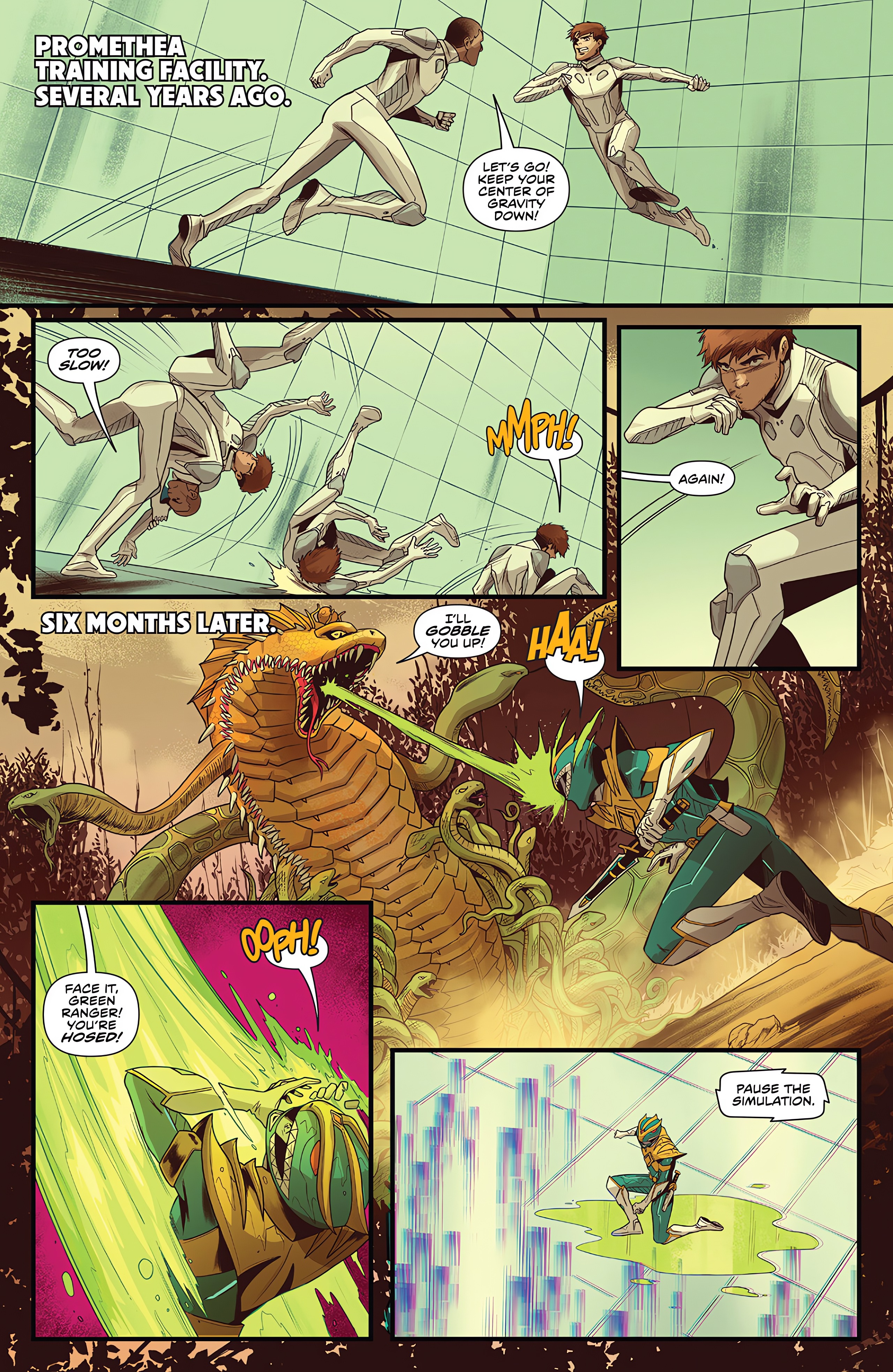 Read online Mighty Morphin Power Rangers comic -  Issue #111 - 3