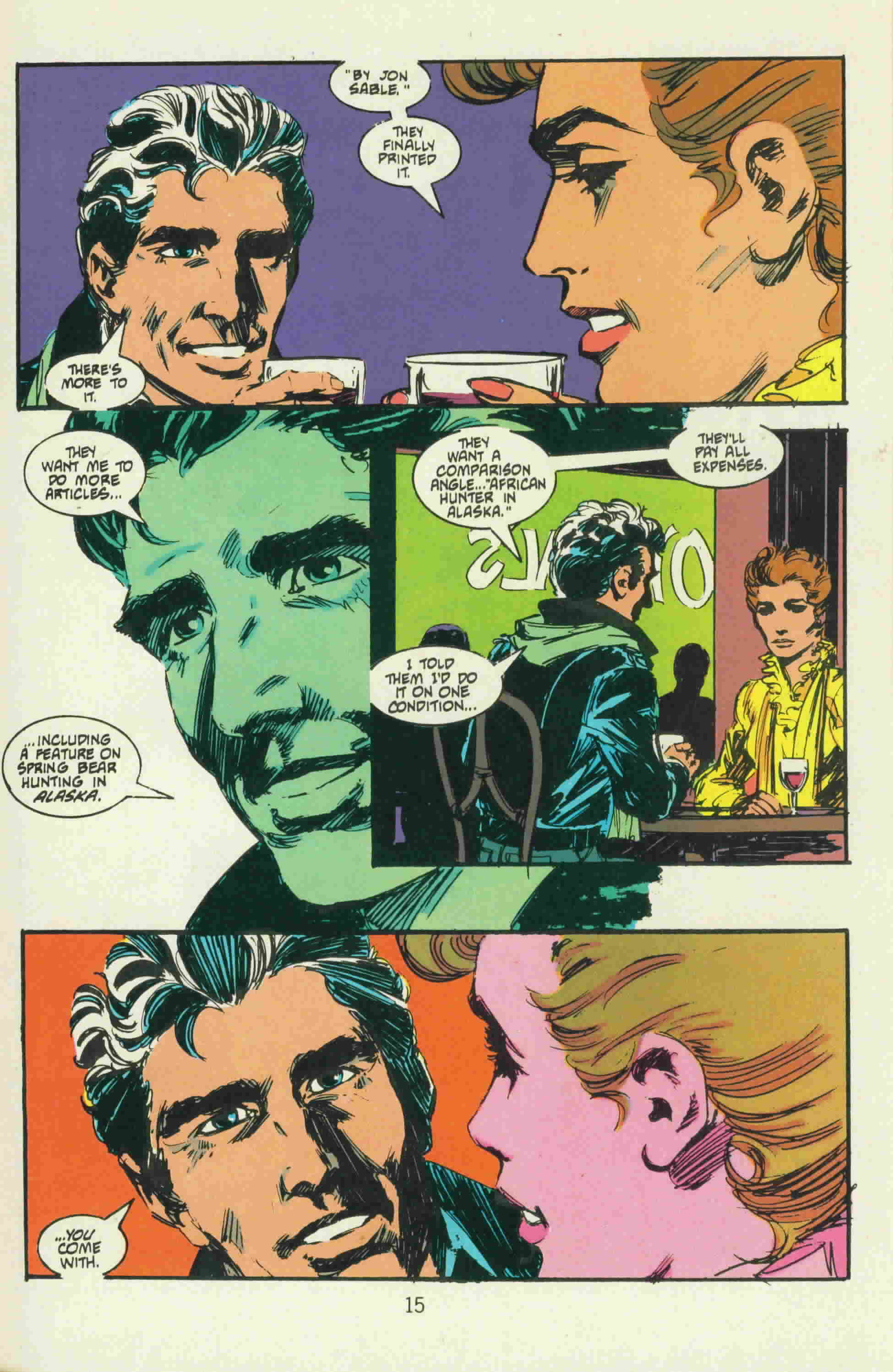 Read online Jon Sable, Freelance comic -  Issue #36 - 20