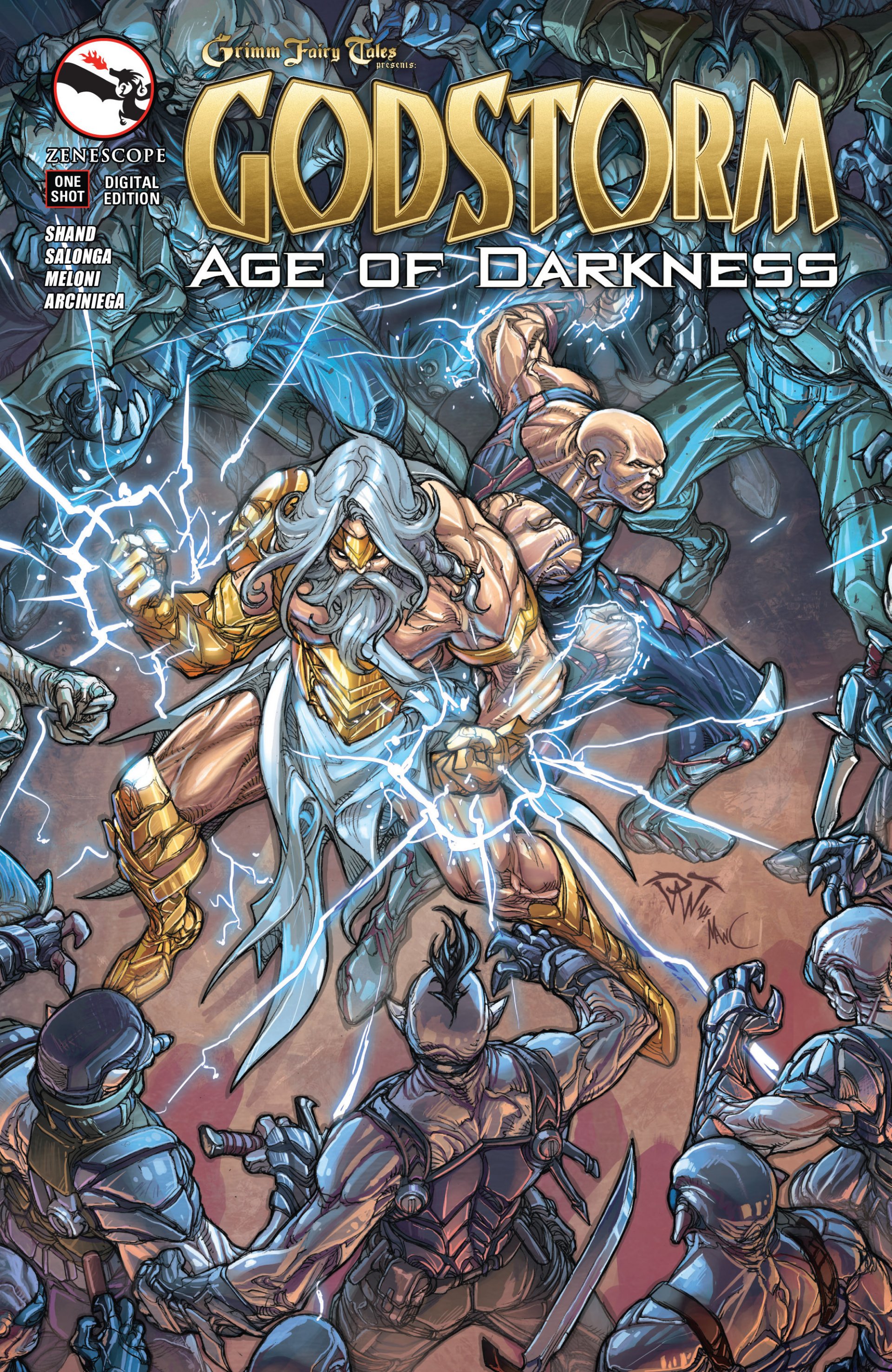 Read online Grimm Fairy Tales presents Godstorm: Age of Darkness comic -  Issue # Full - 2