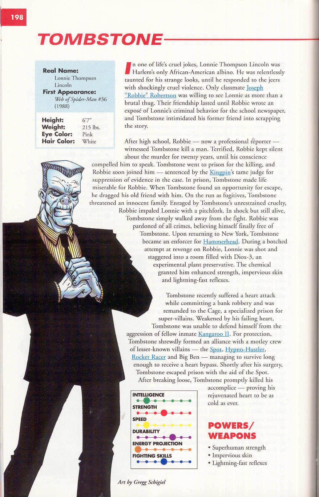 Read online Marvel Encyclopedia comic -  Issue # TPB 4 - 197