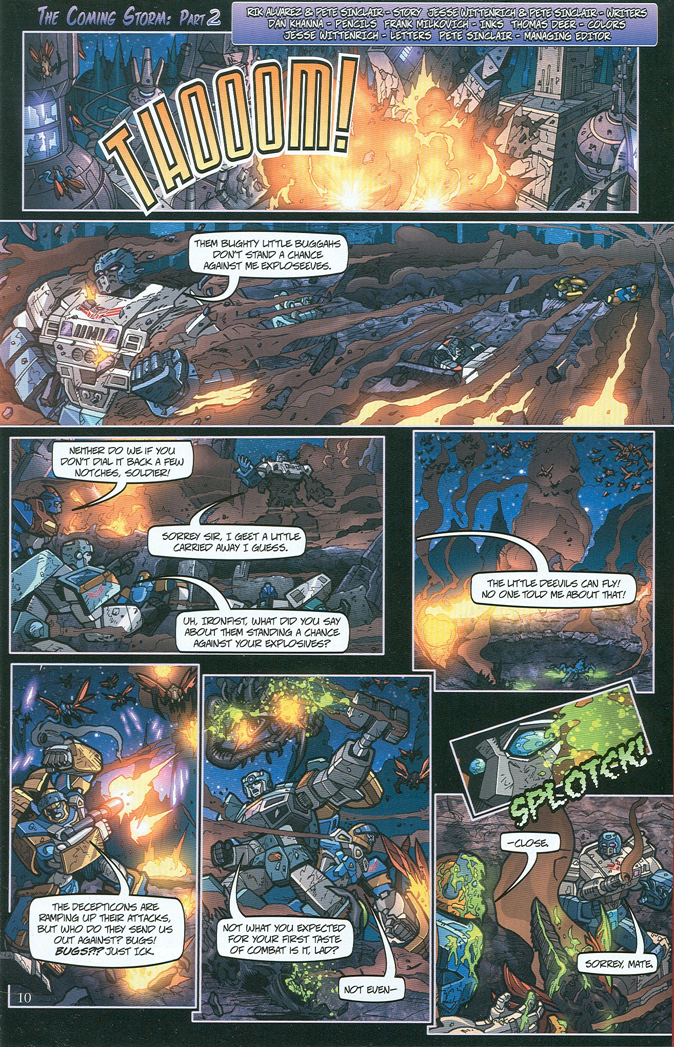 Read online Transformers: Collectors' Club comic -  Issue #32 - 10