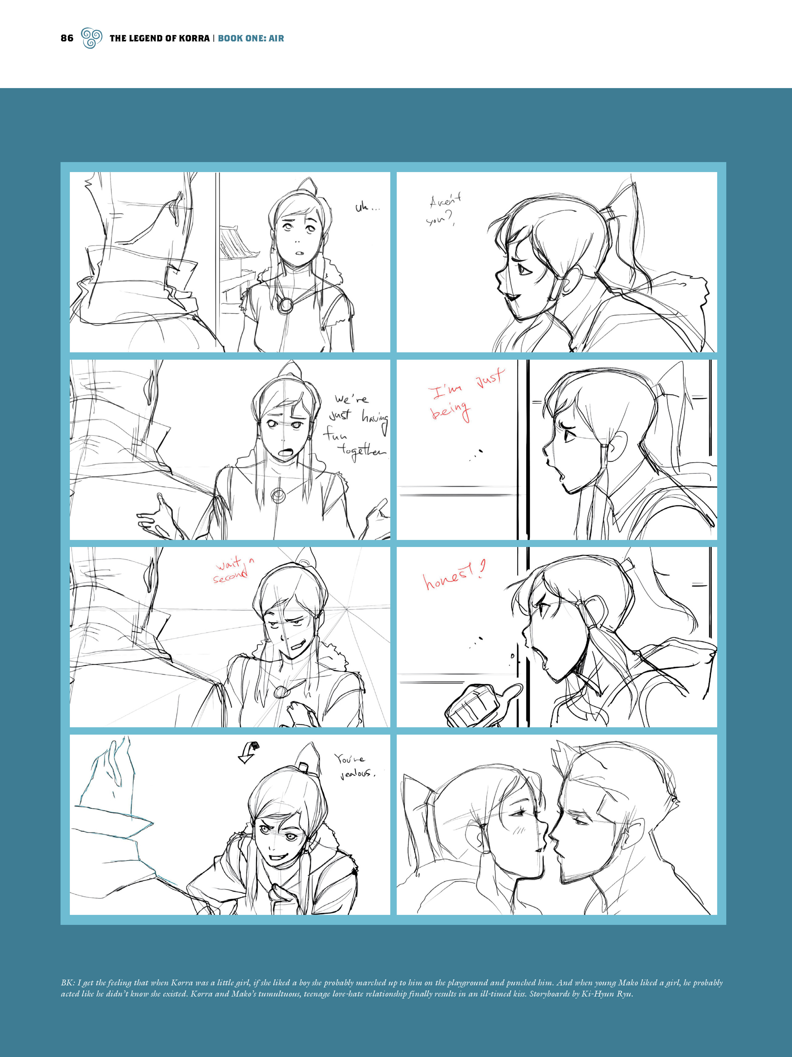 Read online The Legend of Korra: The Art of the Animated Series comic -  Issue # TPB 1 - 79