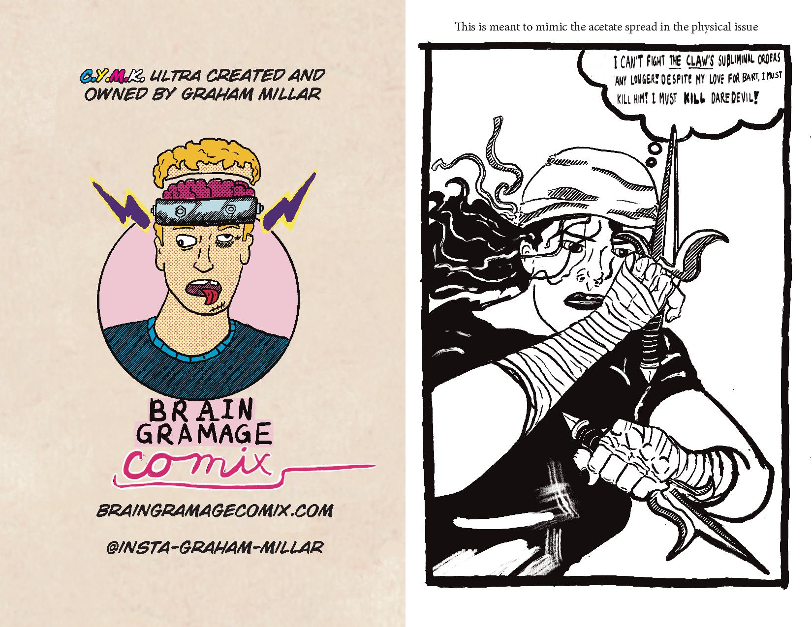 Read online CYMK ULTRA: Guns, Knives, & Crosses comic -  Issue # Full - 2