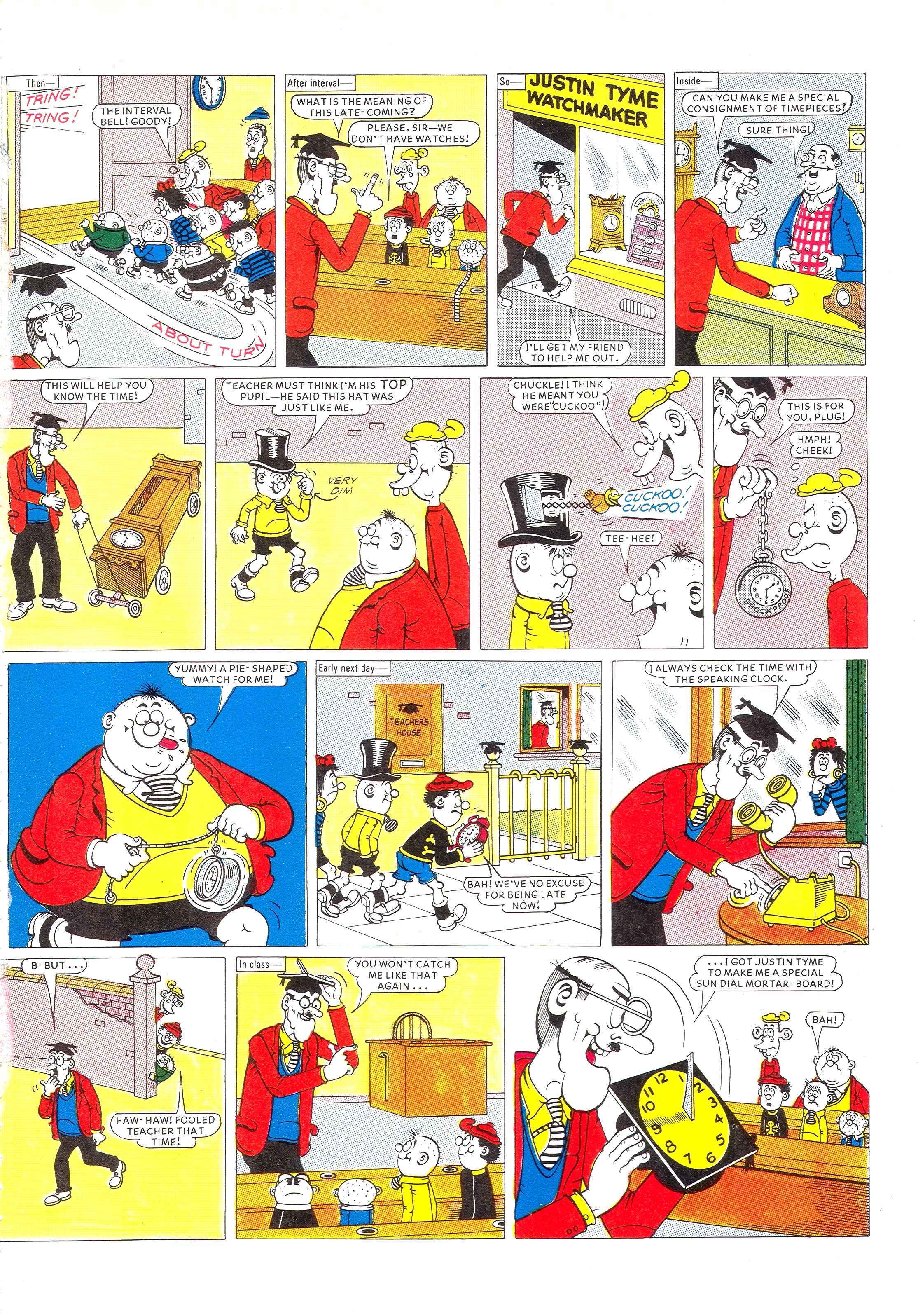 Read online Bash Street Kids comic -  Issue #1989 - 25