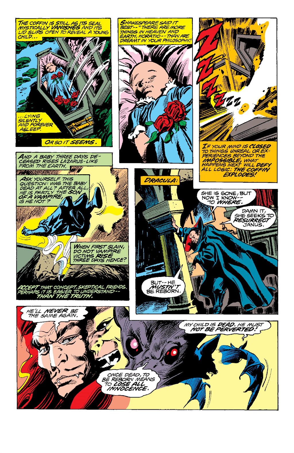 Read online Tomb of Dracula (1972) comic -  Issue # _The Complete Collection 5 (Part 2) - 45