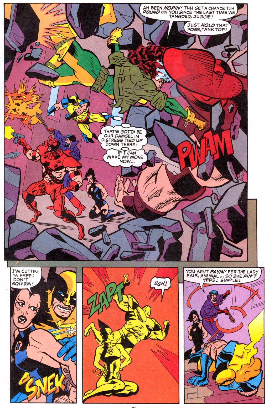 Read online X-Men Adventures (1995) comic -  Issue #5 - 13