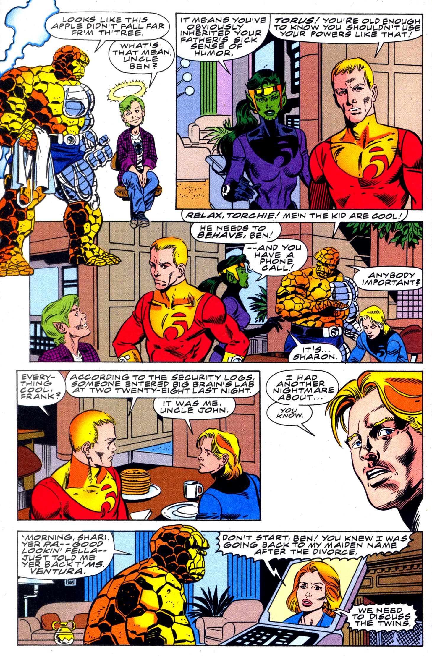 Read online Fantastic Five comic -  Issue #3 - 7