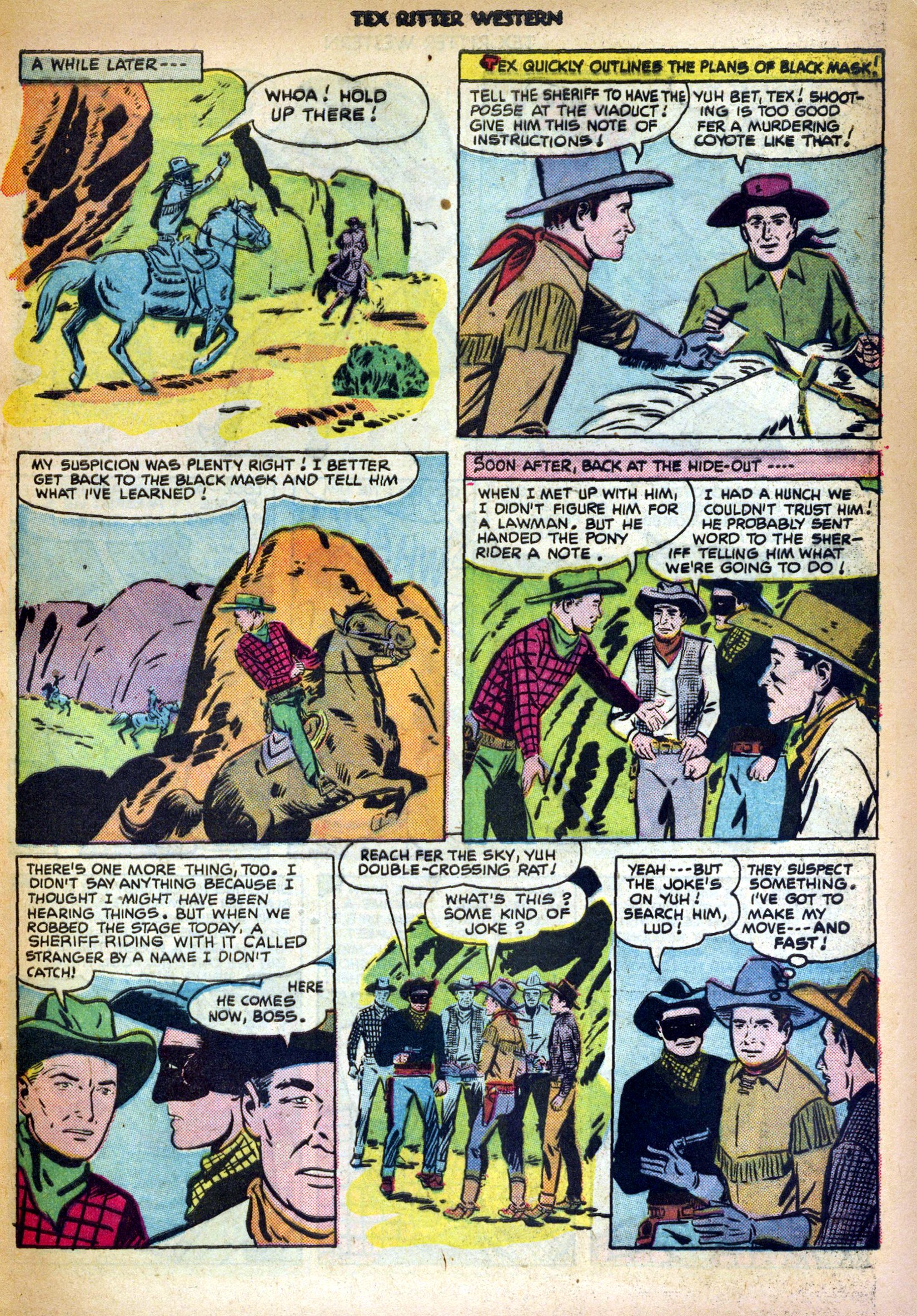 Read online Tex Ritter Western comic -  Issue #6 - 25
