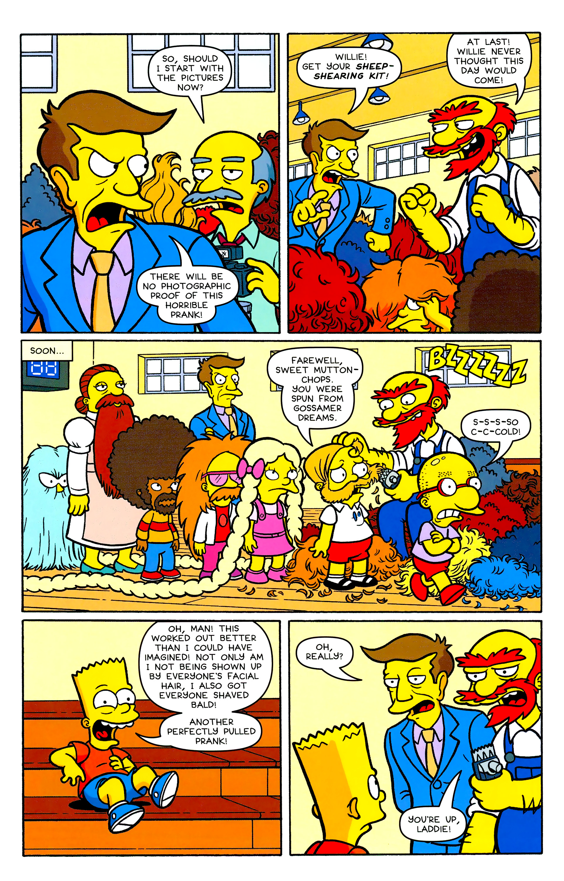 Read online Bongo Comics Free-For-All! comic -  Issue #2015 - 12