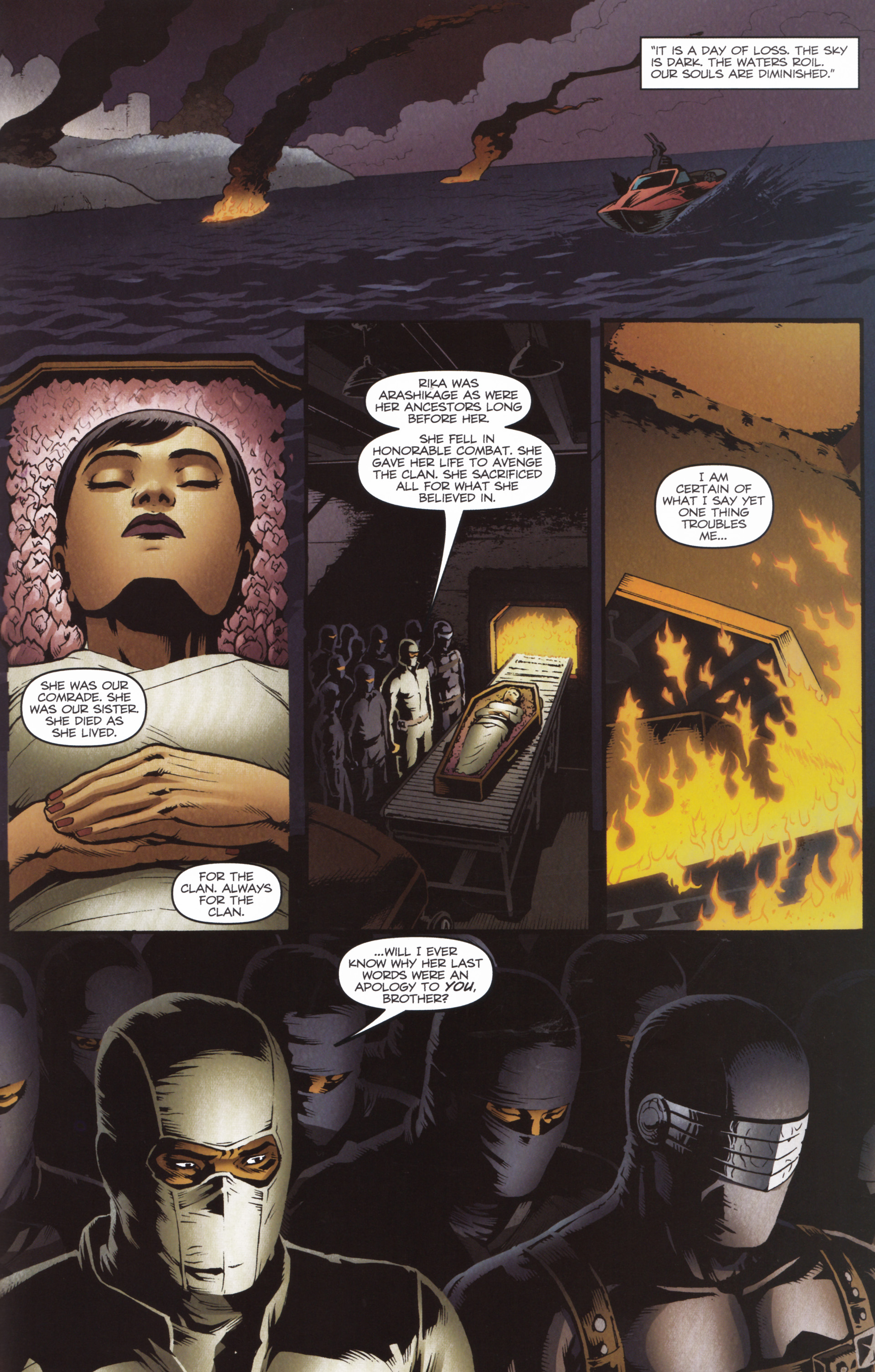 Read online Snake Eyes and Storm Shadow comic -  Issue #16 - 23