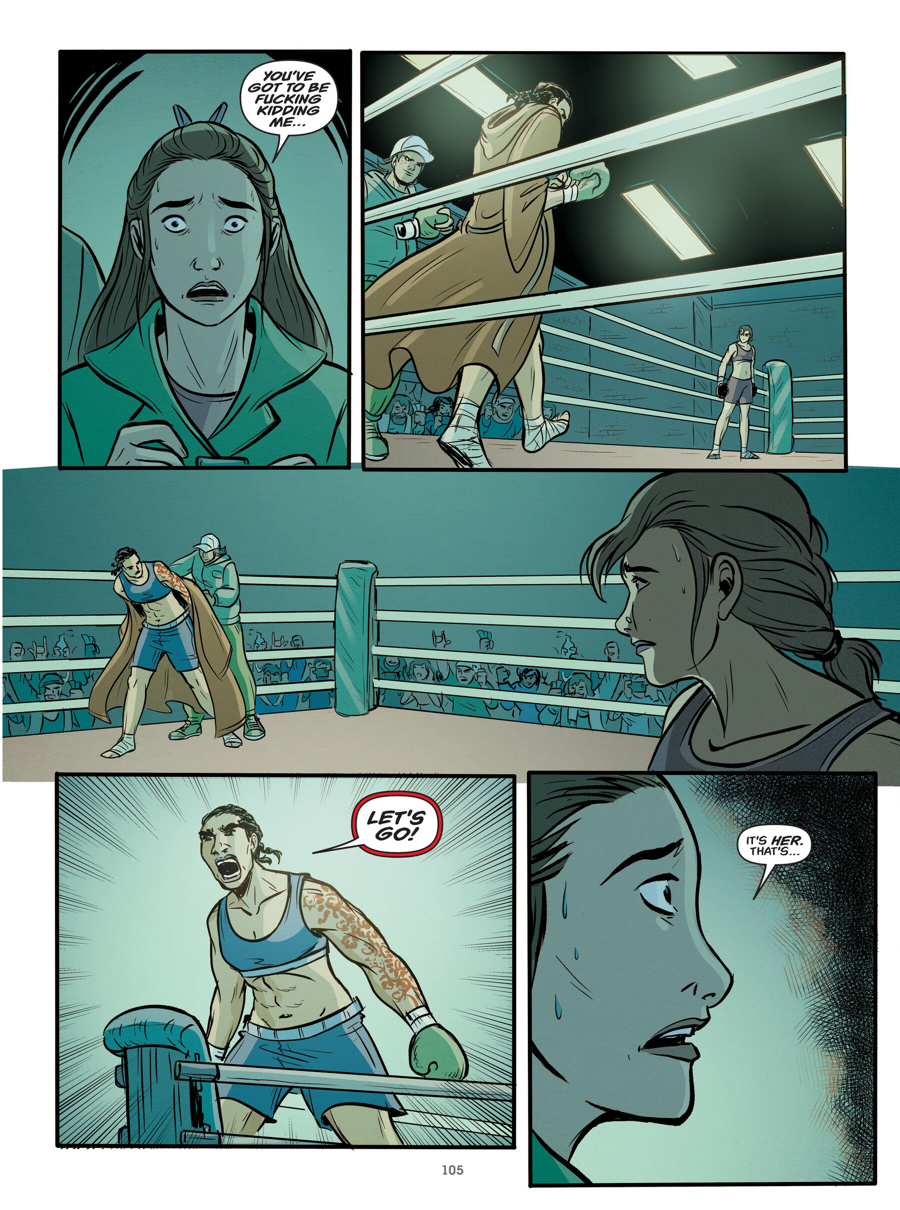 Read online Eight Limbs comic -  Issue # TPB - 99