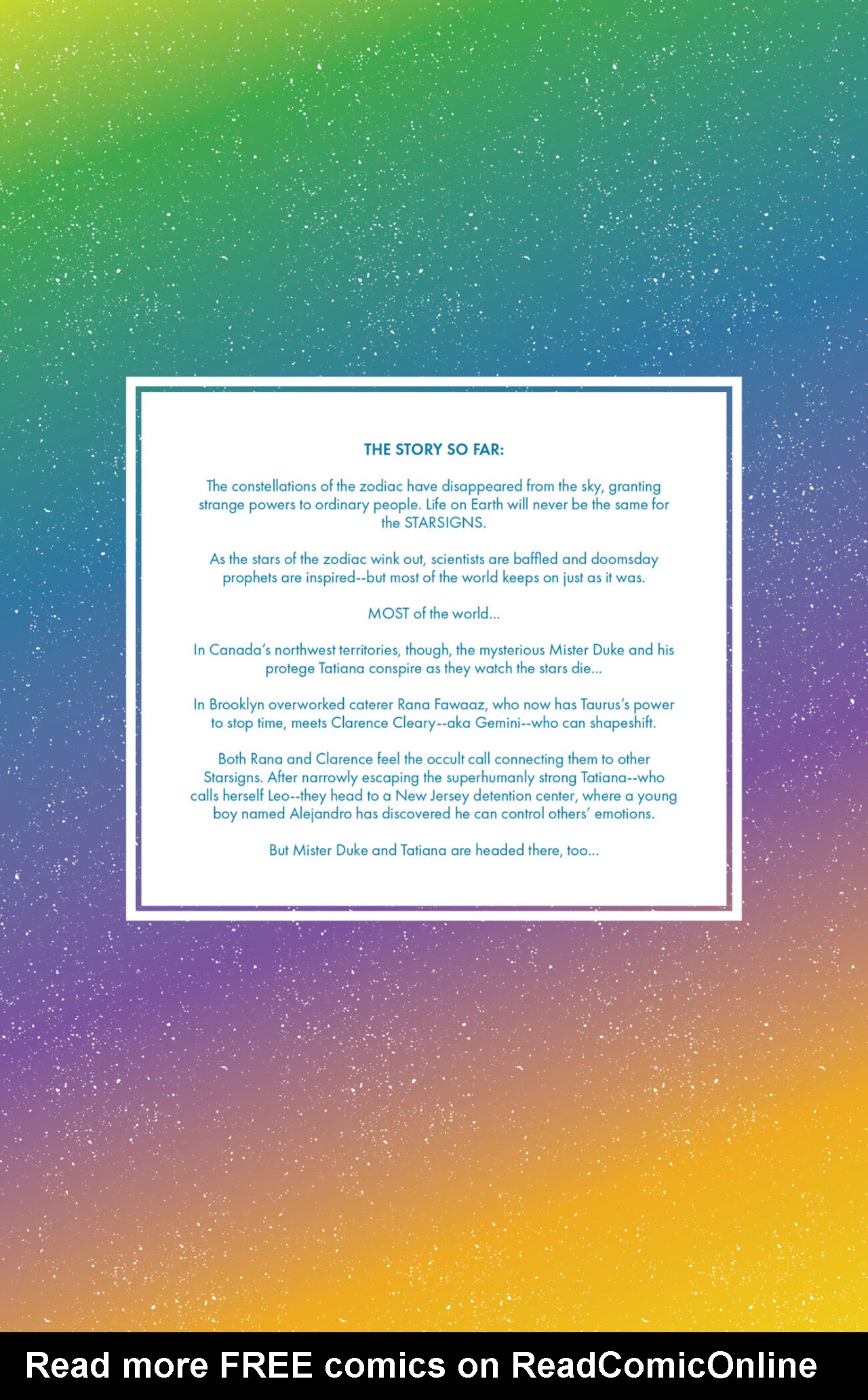 Read online Starsigns comic -  Issue #3 - 3
