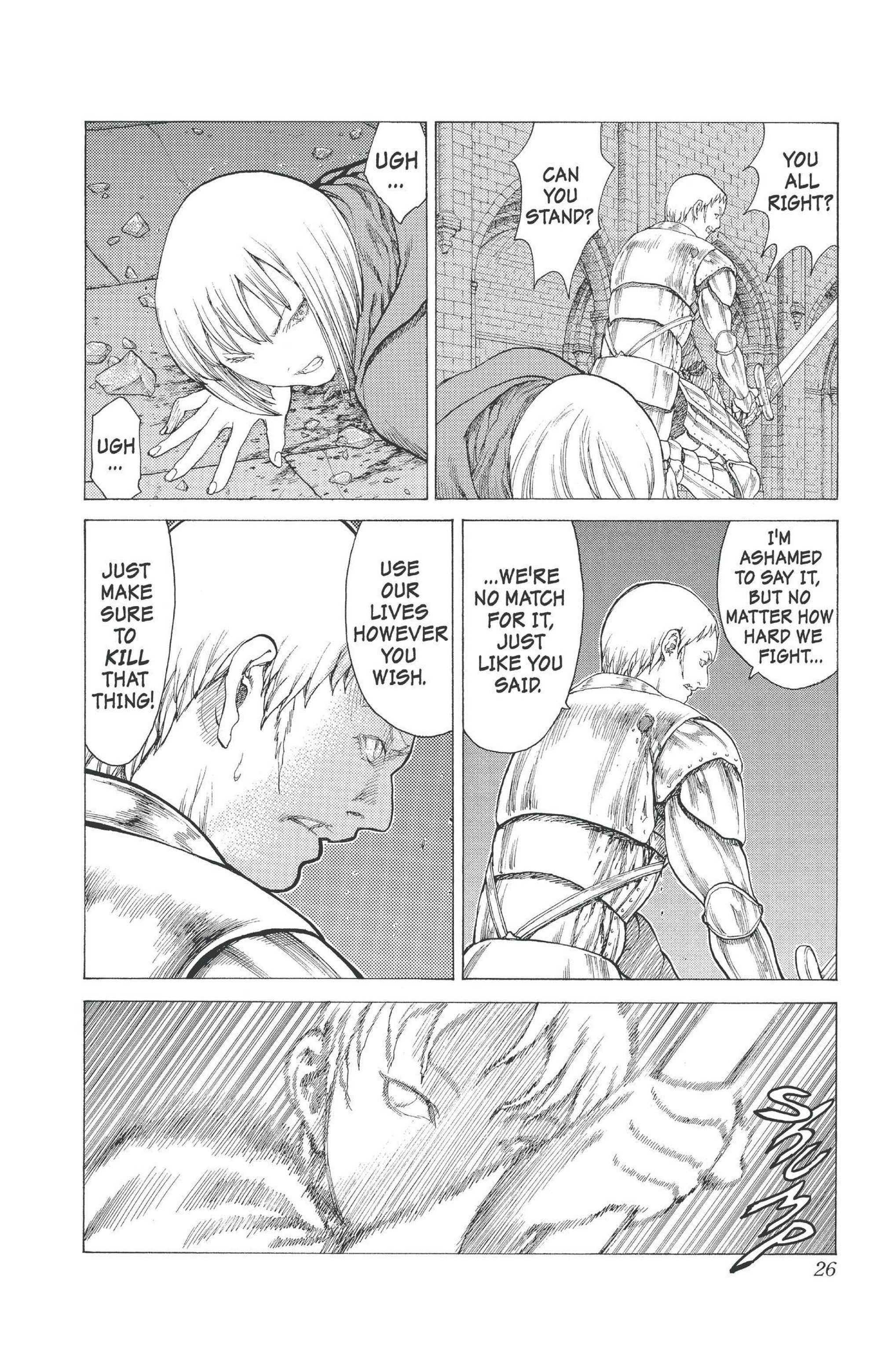 Read online Claymore comic -  Issue #3 - 25
