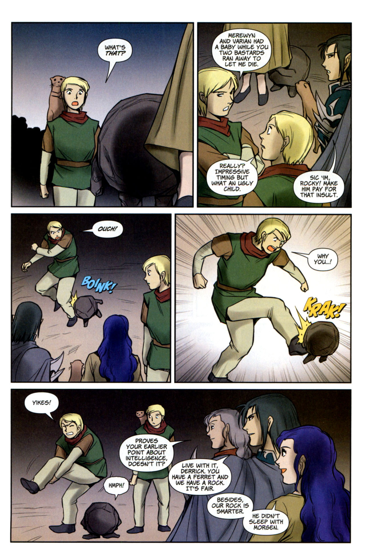 Read online Lords of Avalon: Knight of Darkness comic -  Issue #4 - 12