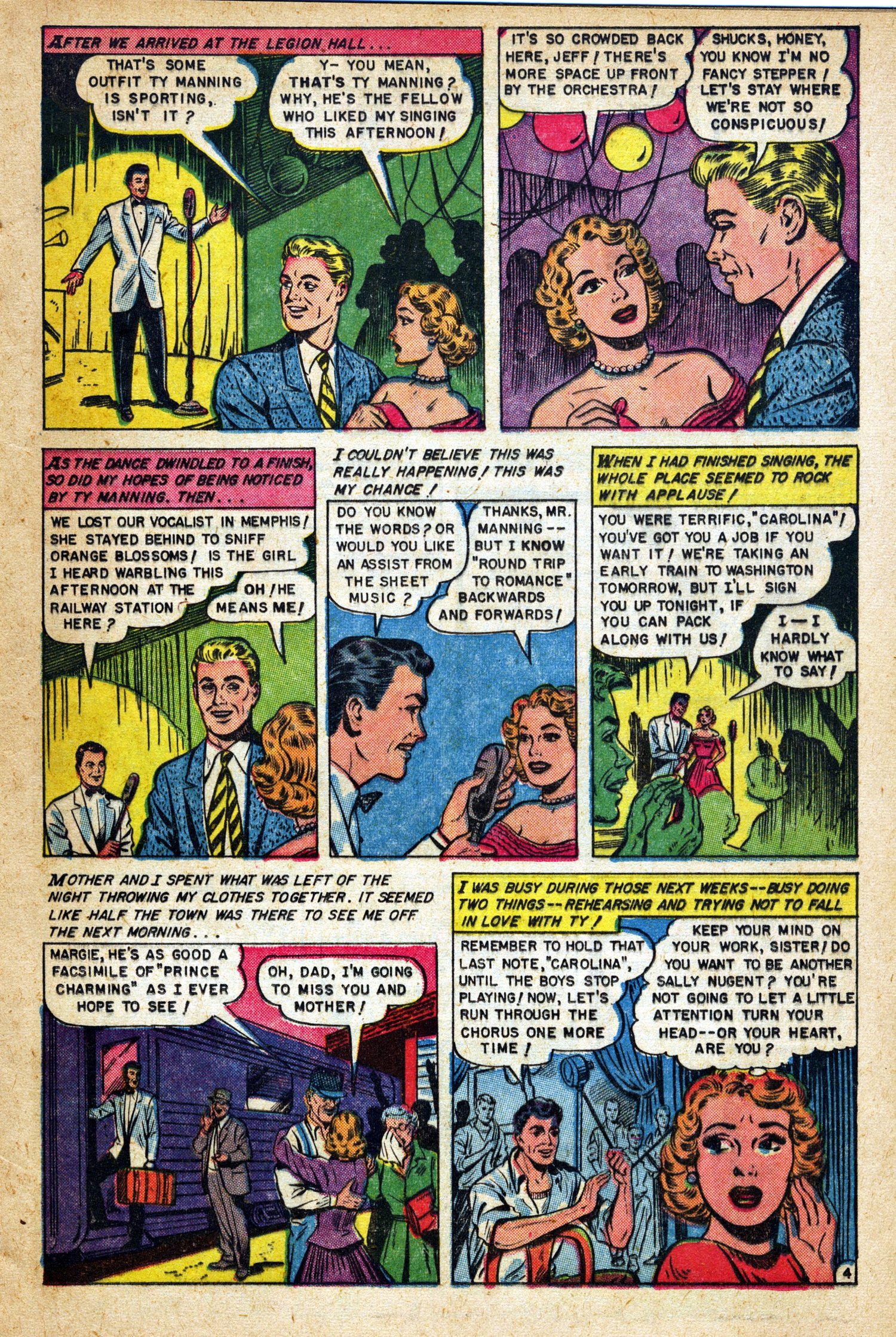 Read online Glamorous Romances comic -  Issue #63 - 21
