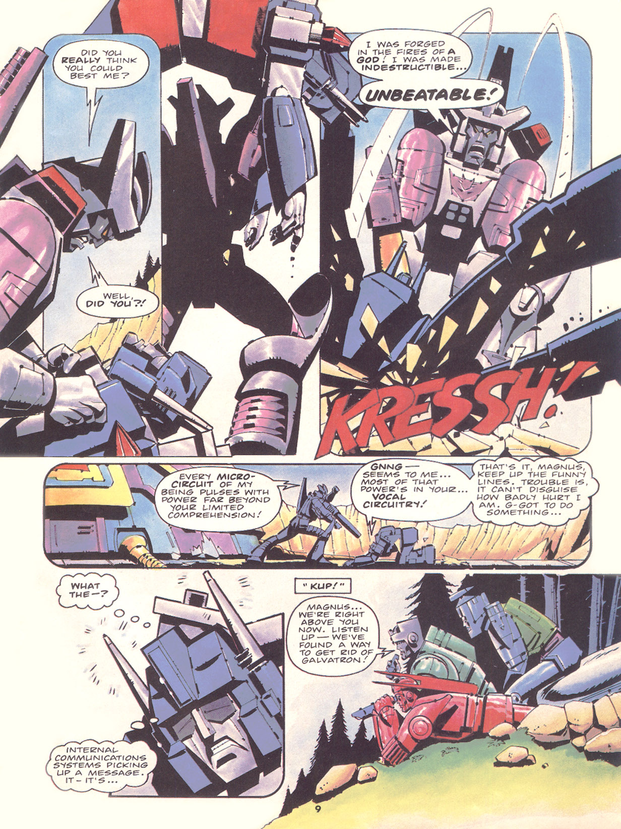 Read online The Transformers (UK) comic -  Issue #86 - 9