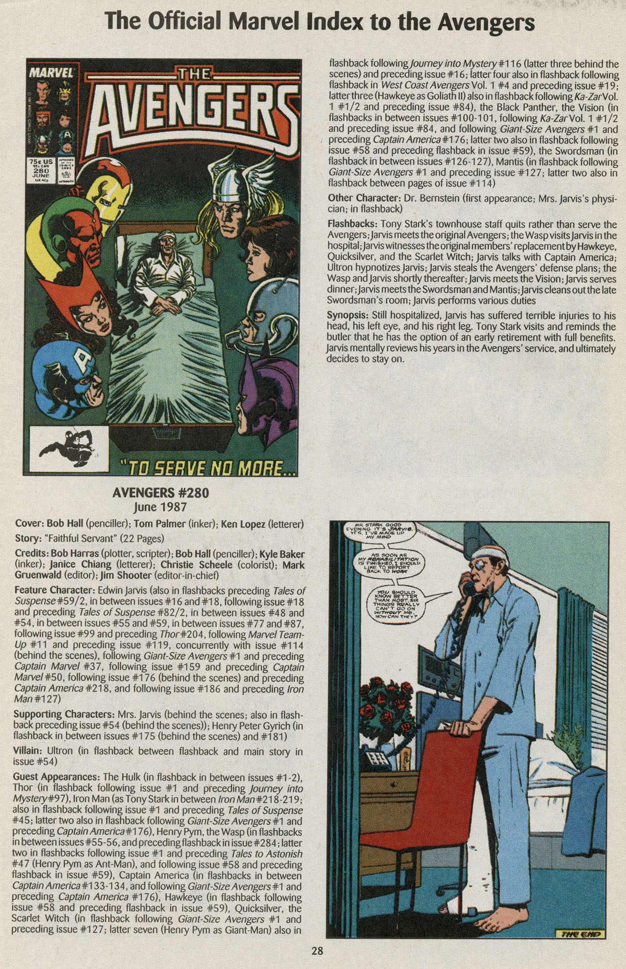 Read online The Official Marvel Index to the Avengers comic -  Issue #5 - 30
