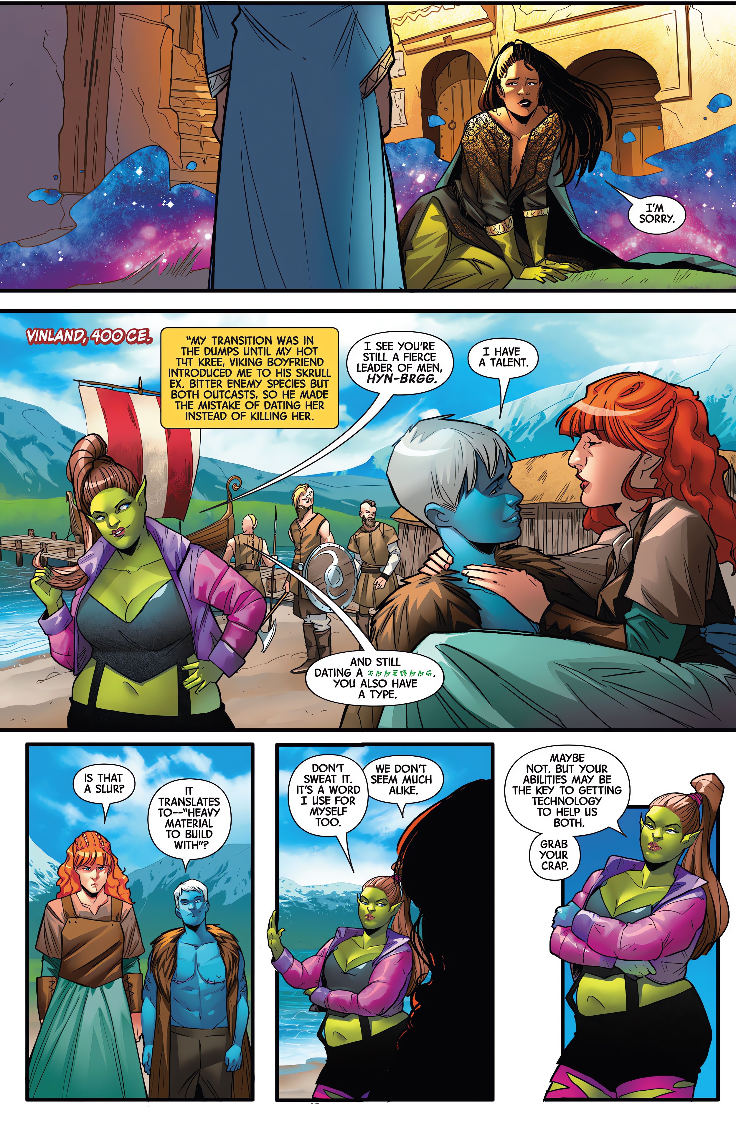 Read online Marvel's Voices: Pride (2023) comic -  Issue # TPB - 41