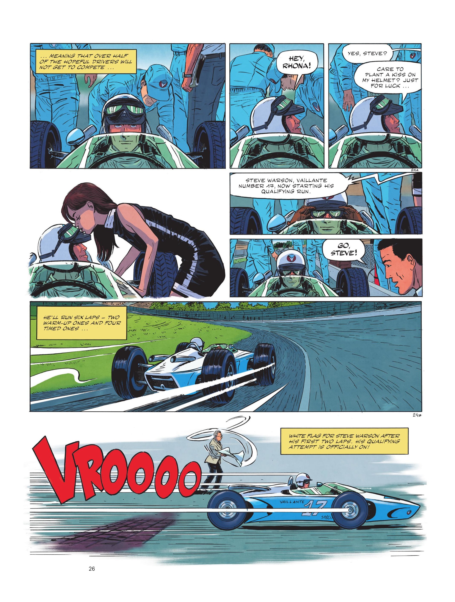 Read online Michel Vaillant: Legendary Races: In the Hell of Indianapolis comic -  Issue # Full - 28