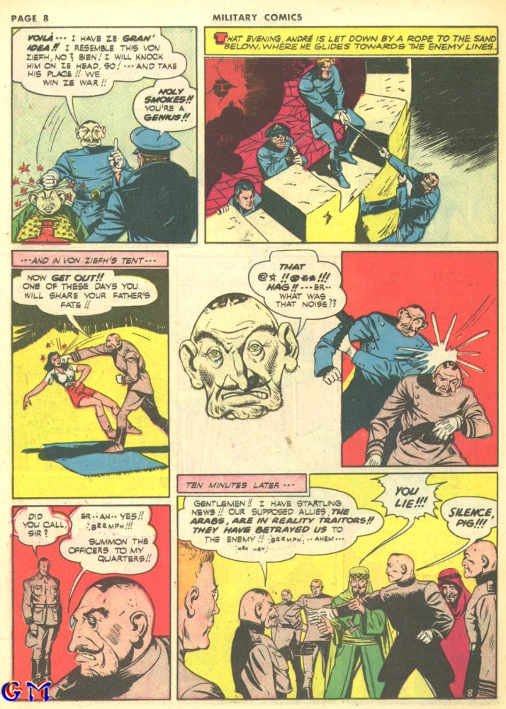 Read online Military Comics comic -  Issue #10 - 10