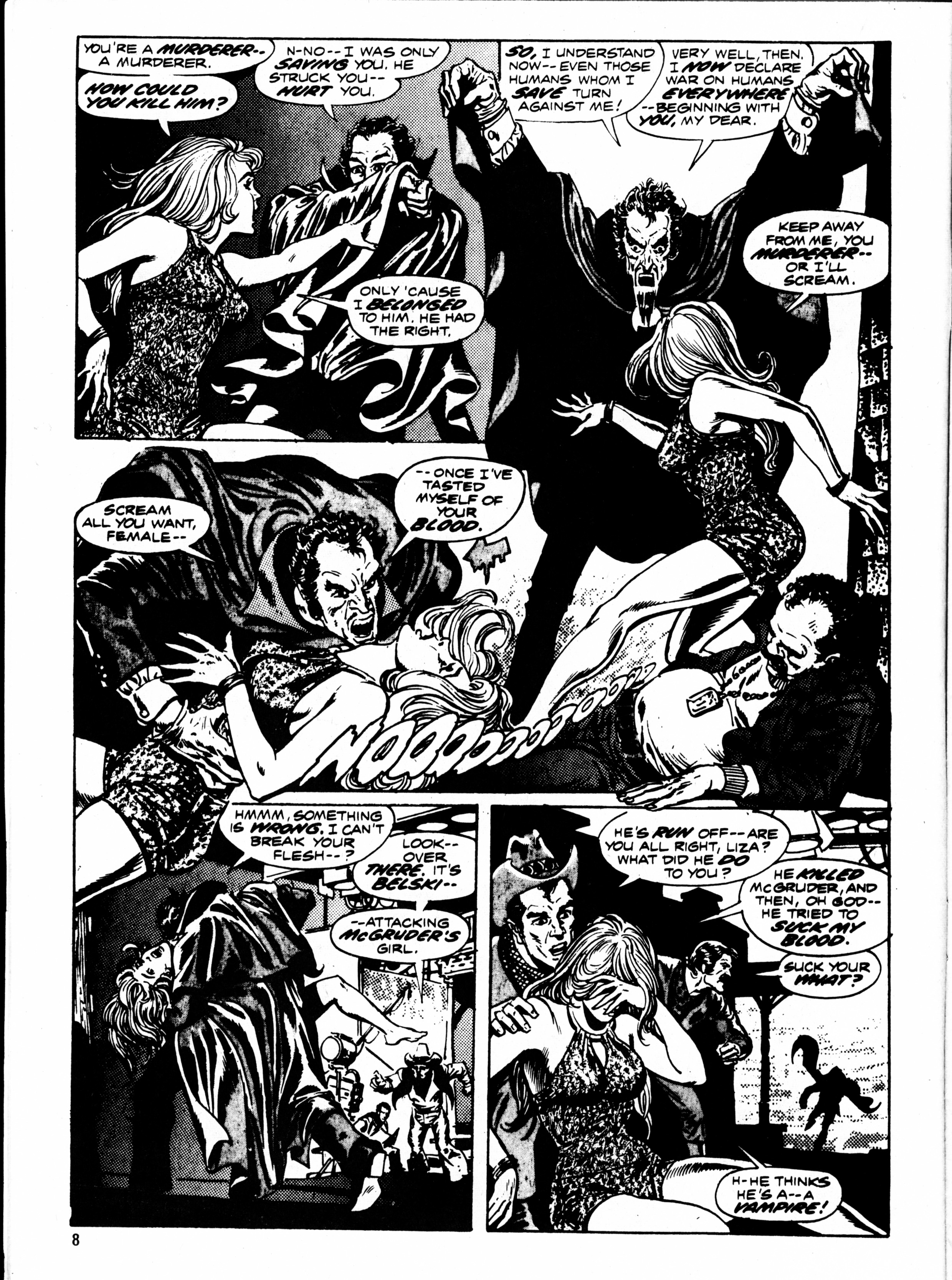 Read online Dracula Lives (1974) comic -  Issue #25 - 8