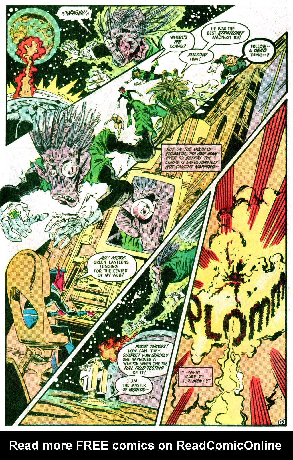 Read online The Green Lantern Corps comic -  Issue #217 - 16