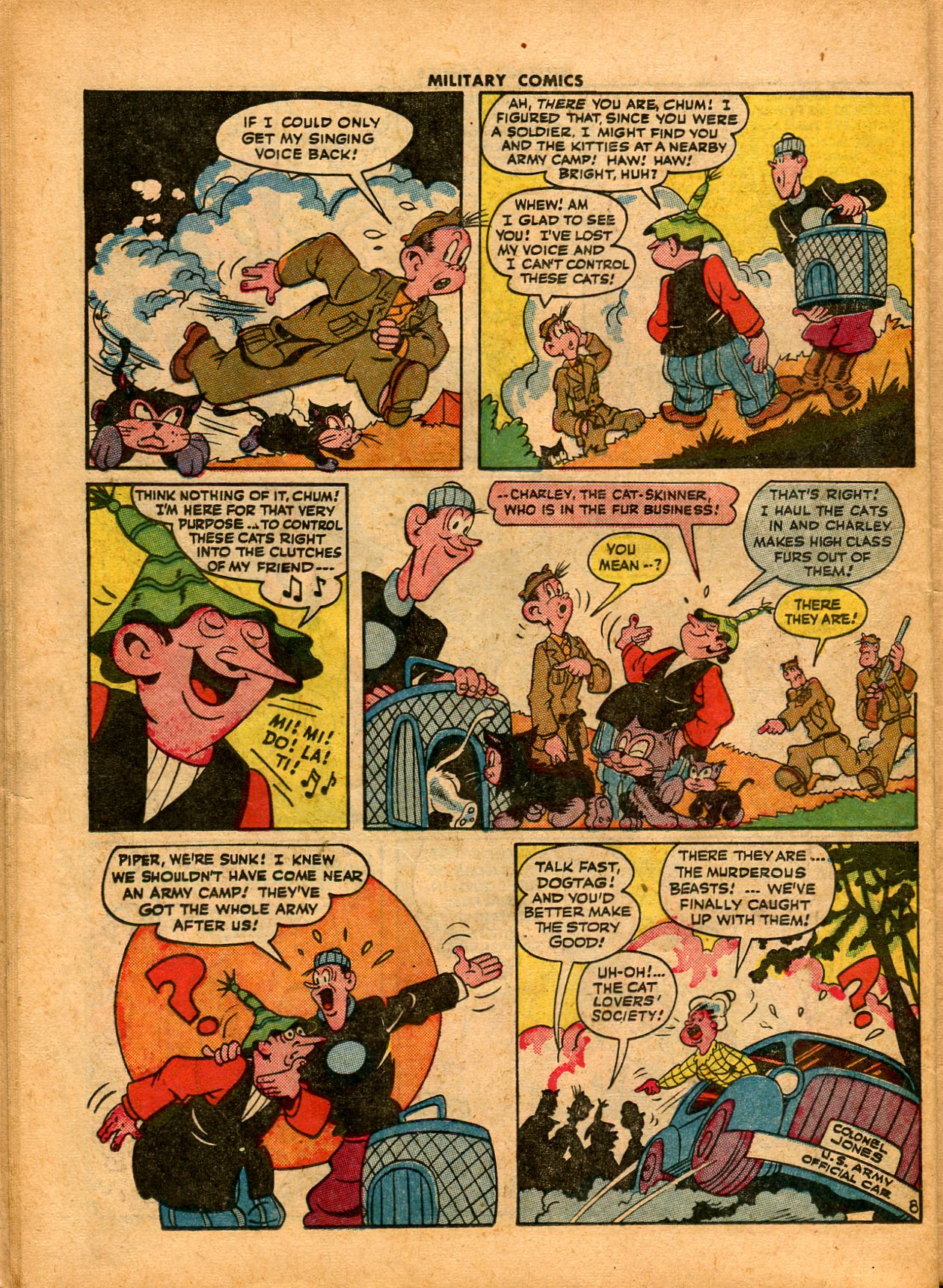 Read online Military Comics comic -  Issue #41 - 38