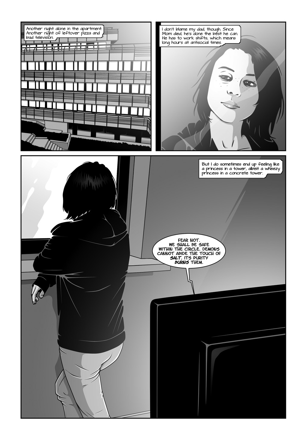 Read online Hollow Girl comic -  Issue #9 - 9