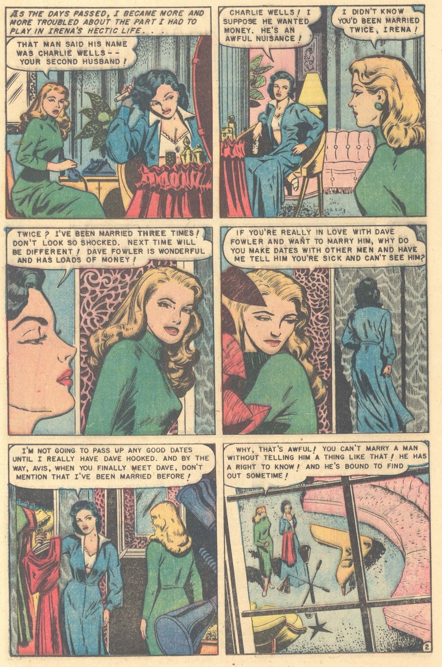 Read online Glamorous Romances comic -  Issue #57 - 12
