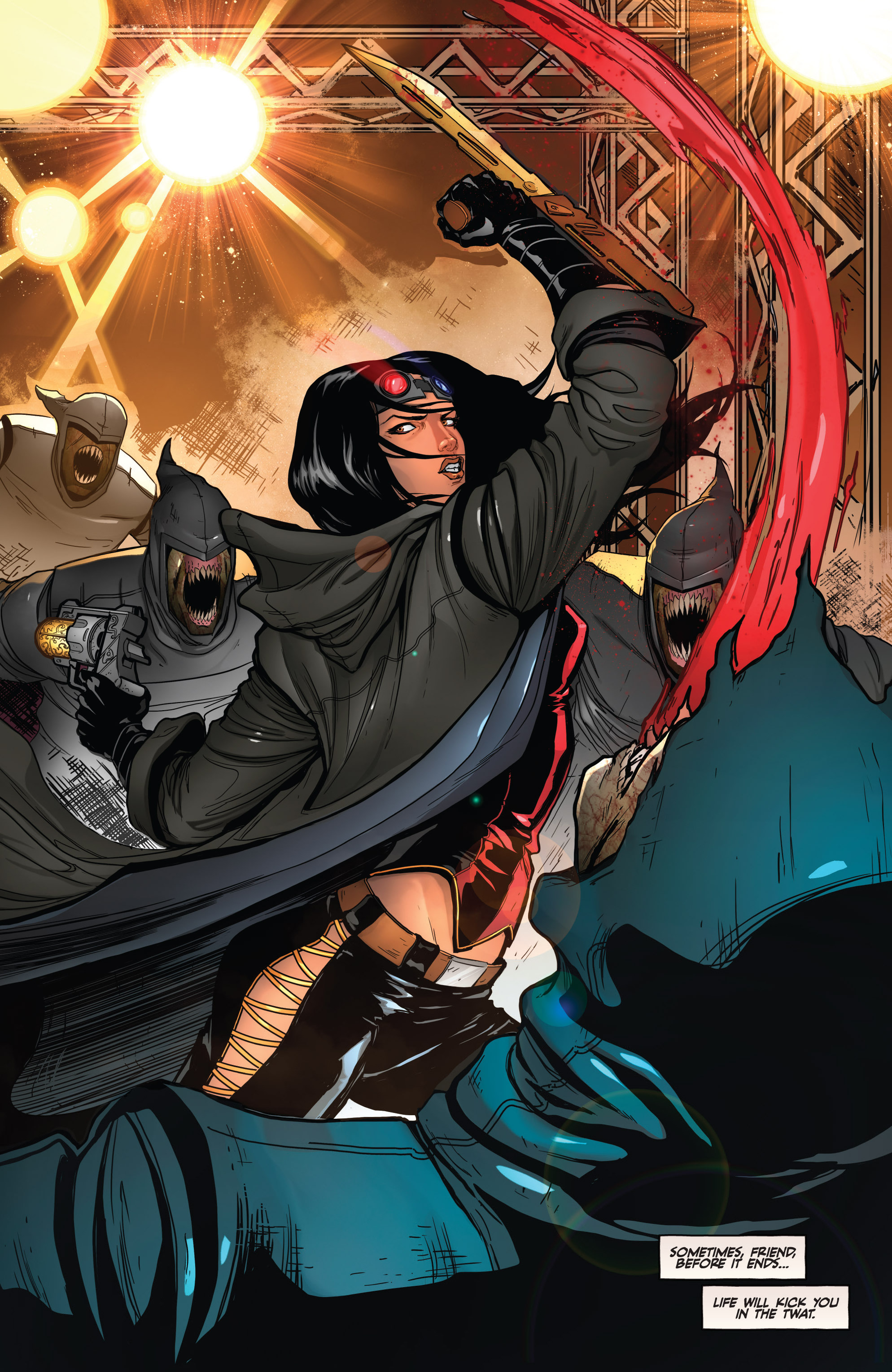 Read online Van Helsing vs The Mummy of Amun-Ra comic -  Issue #1 - 10