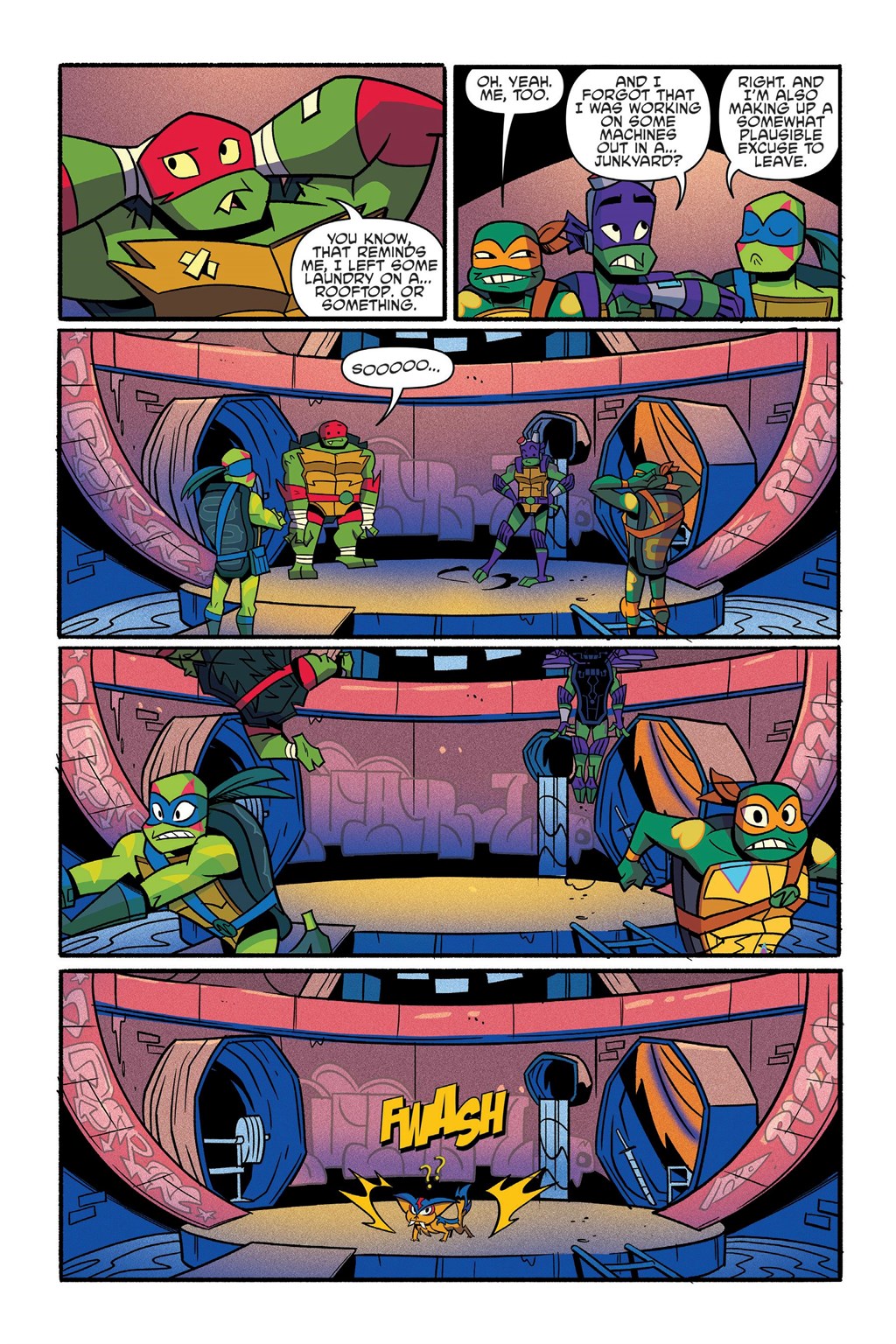 Read online Rise of the Teenage Mutant Ninja Turtles: The Complete Adventures comic -  Issue # TPB (Part 1) - 90