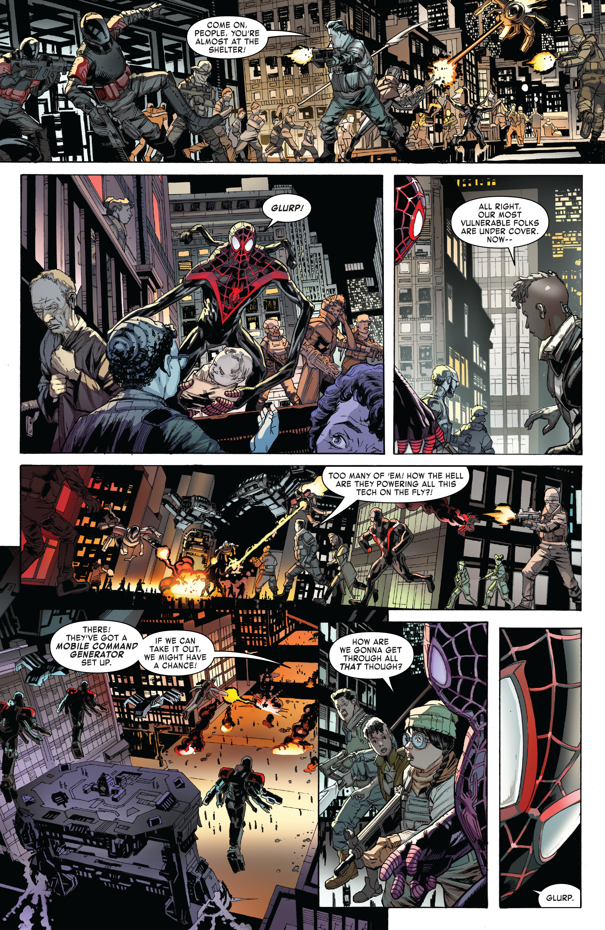 Read online Miles Morales: Spider-Man By Saladin Ahmed Omnibus comic -  Issue # TPB (Part 11) - 6