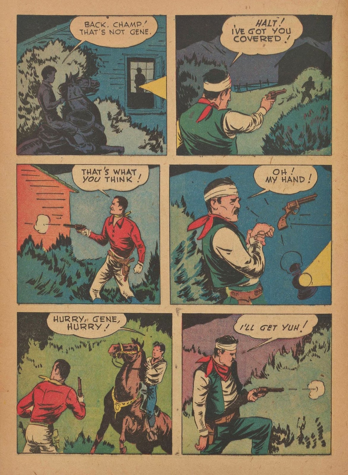 Gene Autry Comics issue 9 - Page 22